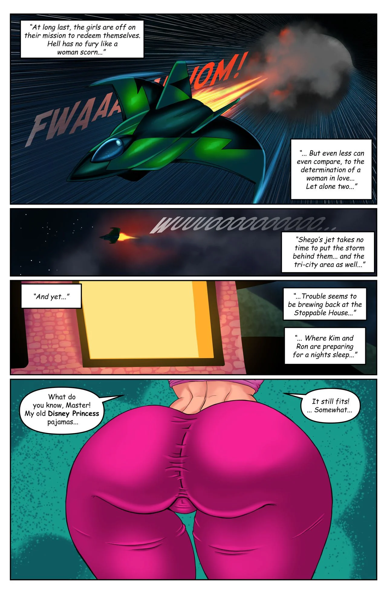 Ron Stoppable And His New Pets (Kim Possible) [Henrik Drake] 2 . Ron Stoppable And His New Pets - Chapter 2 (Kim Possible) [Henrik Drake] – page 27