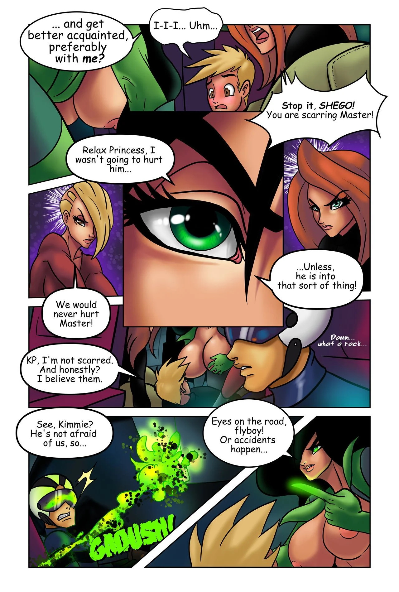 Ron Stoppable And His New Pets (Kim Possible) [Henrik Drake] 2 . Ron Stoppable And His New Pets - Chapter 2 (Kim Possible) [Henrik Drake] – page 7
