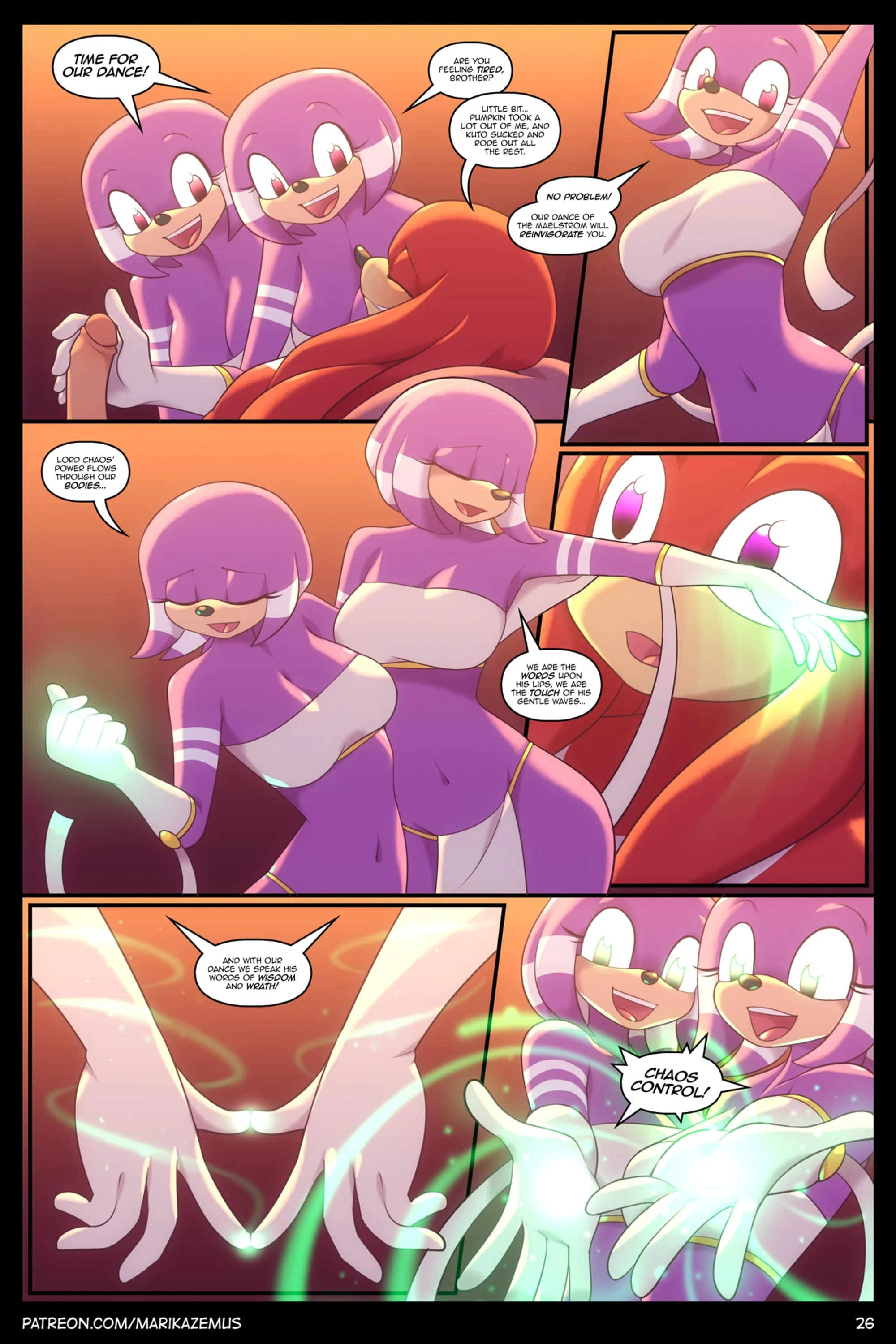Sonic Boom: Echidna Nights (Sonic the Hedgehog) [Marik Azemus] 1 . Sonic Boom: Echidna Nights - Chapter 1 (Sonic the Hedgehog) [Marik Azemus] – page 26