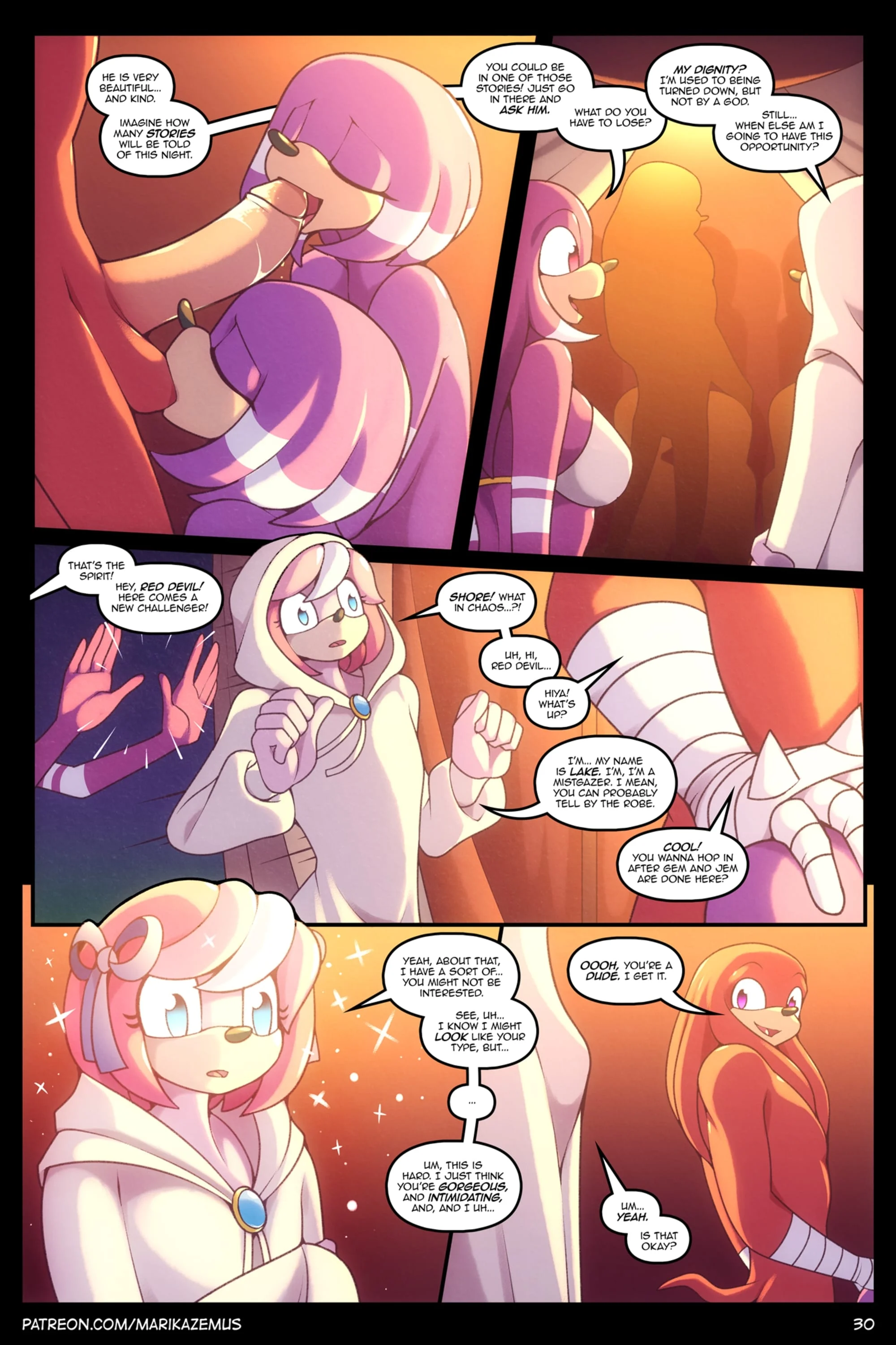Sonic Boom: Echidna Nights (Sonic the Hedgehog) [Marik Azemus] 1 . Sonic Boom: Echidna Nights - Chapter 1 (Sonic the Hedgehog) [Marik Azemus] – page 30
