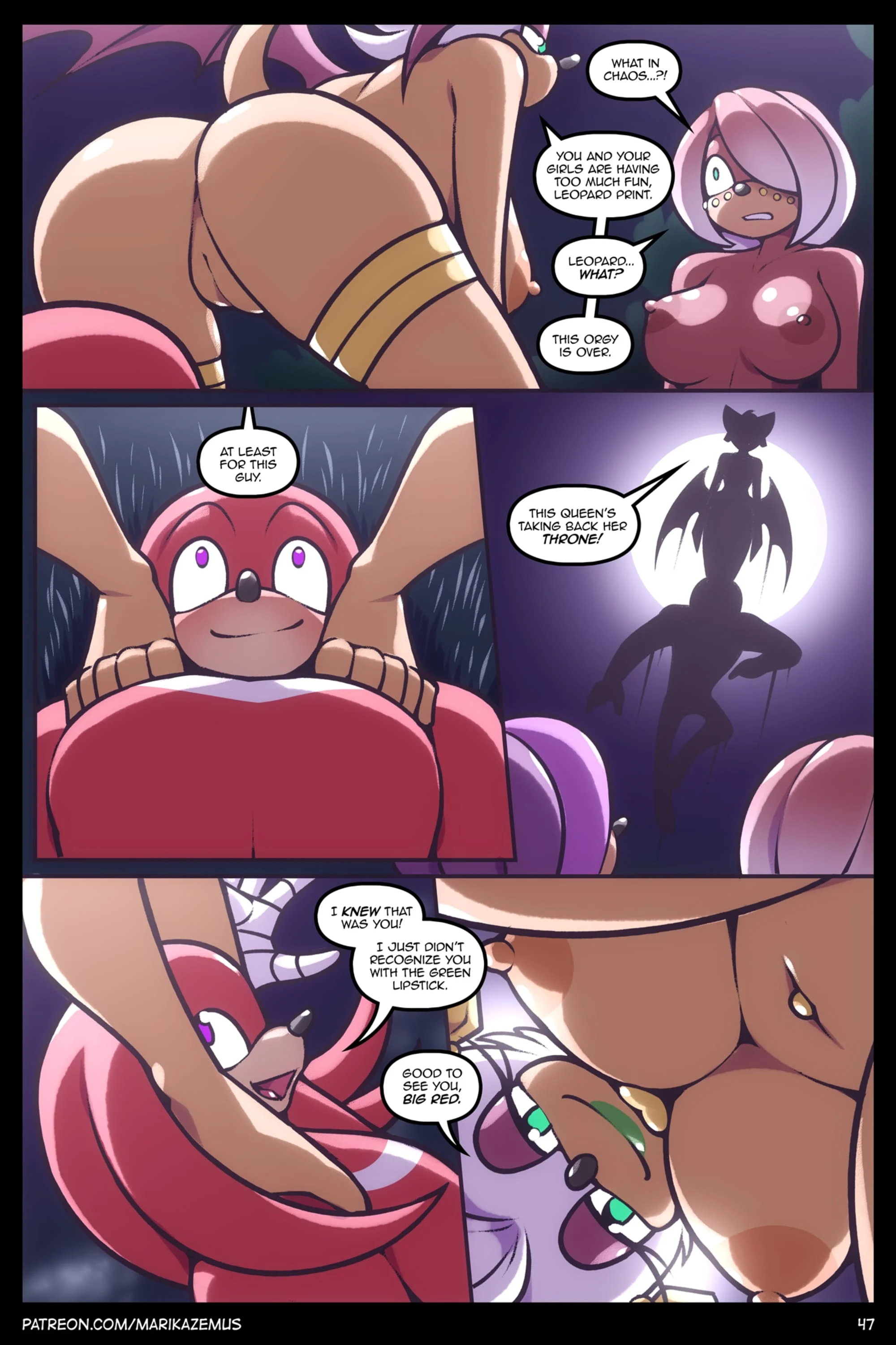 Sonic Boom: Echidna Nights (Sonic the Hedgehog) [Marik Azemus] 1 . Sonic Boom: Echidna Nights - Chapter 1 (Sonic the Hedgehog) [Marik Azemus] – page 47