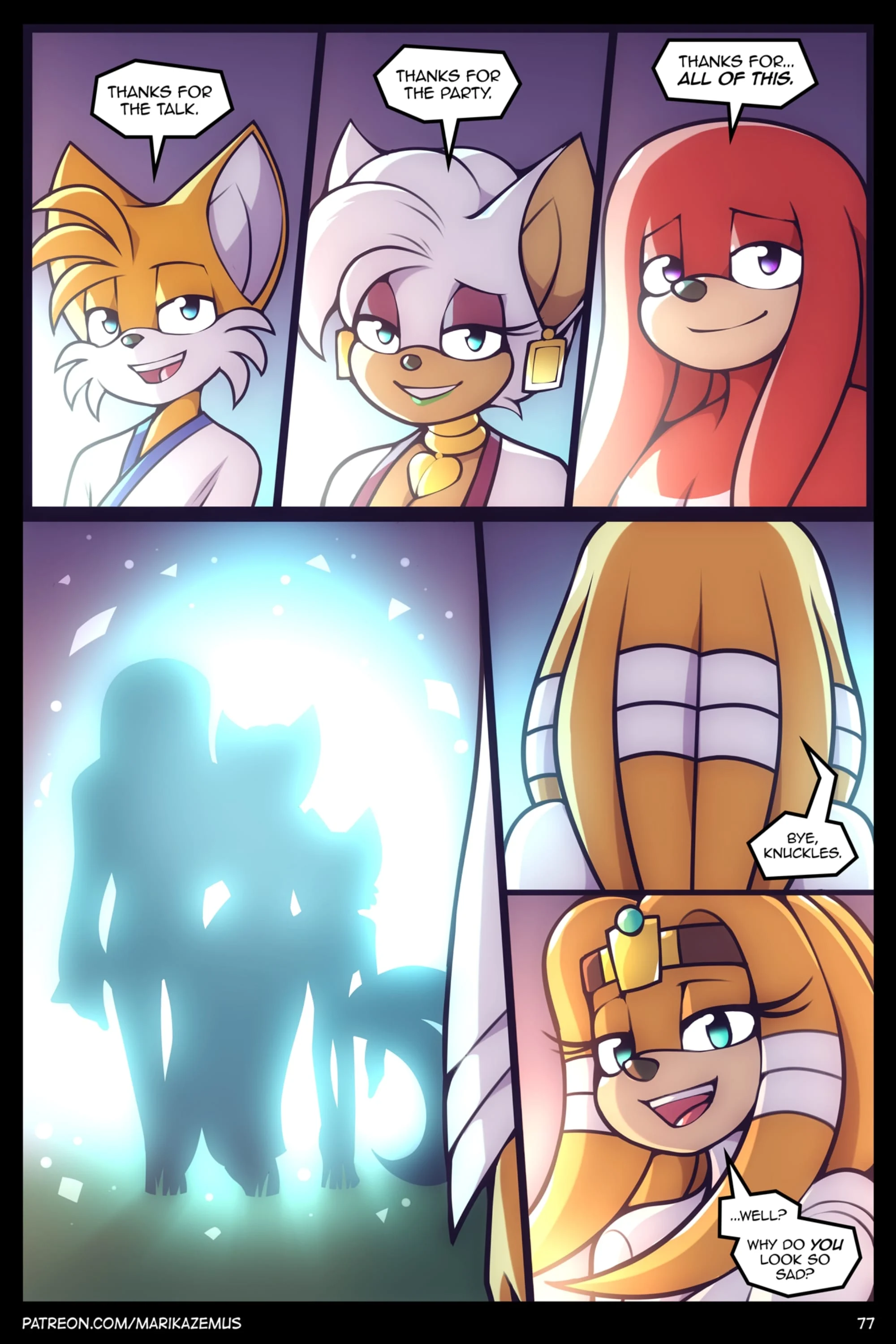 Sonic Boom: Echidna Nights (Sonic the Hedgehog) [Marik Azemus] 1 . Sonic Boom: Echidna Nights - Chapter 1 (Sonic the Hedgehog) [Marik Azemus] – page 77