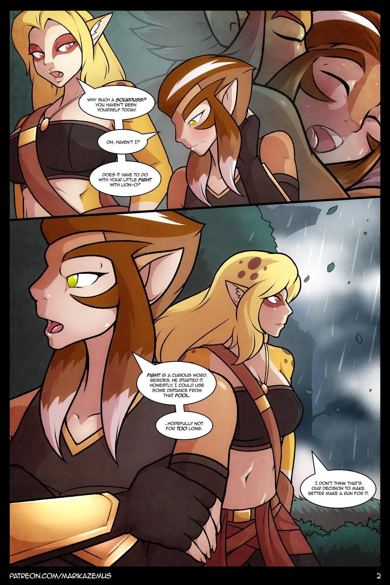 Heavy Rain (ThunderCats) [Marik Azemus] 1 . Heavy Rain - Chapter 1 (ThunderCats) [Marik Azemus] – page 2