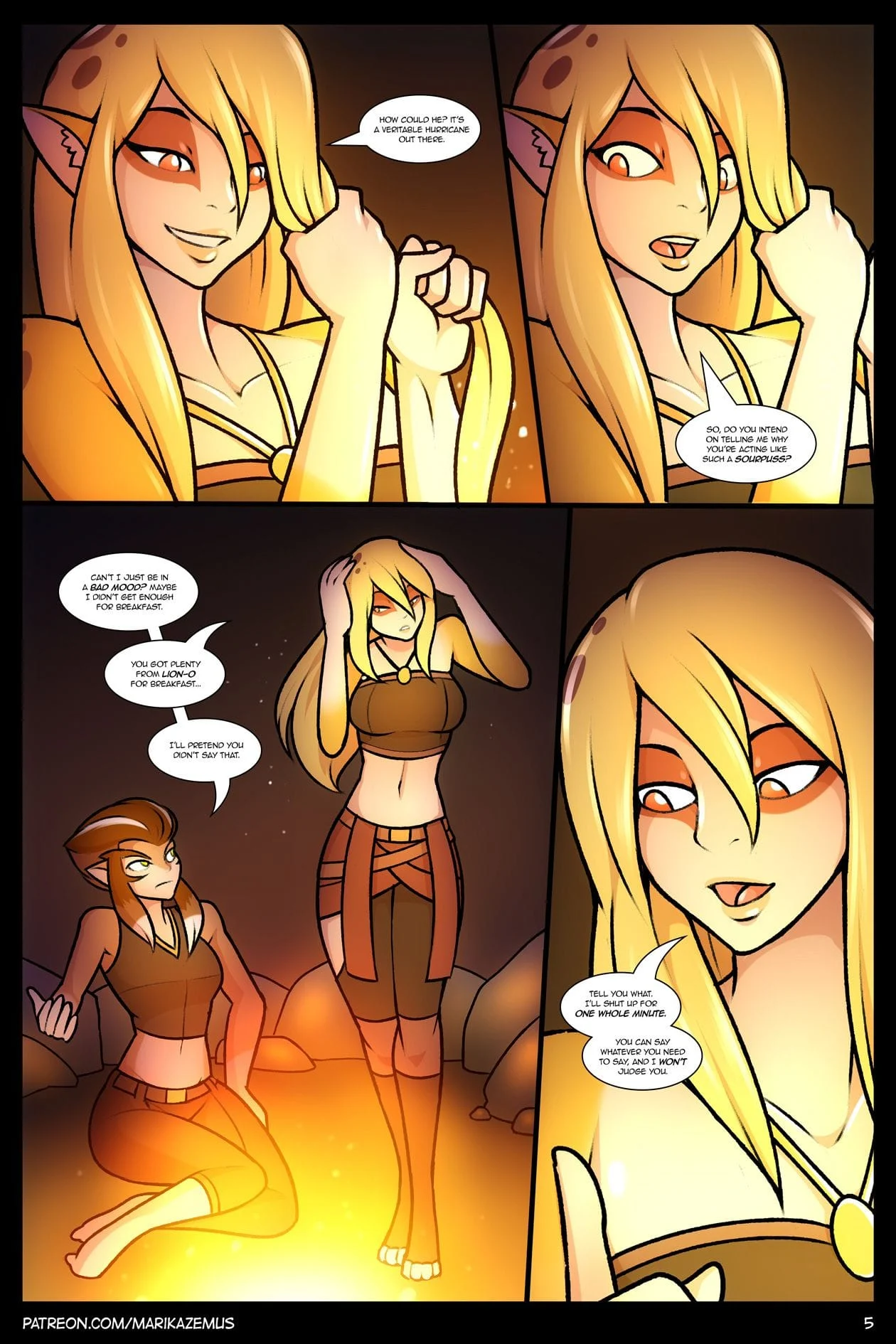 Heavy Rain (ThunderCats) [Marik Azemus] 1 . Heavy Rain - Chapter 1 (ThunderCats) [Marik Azemus] – page 5