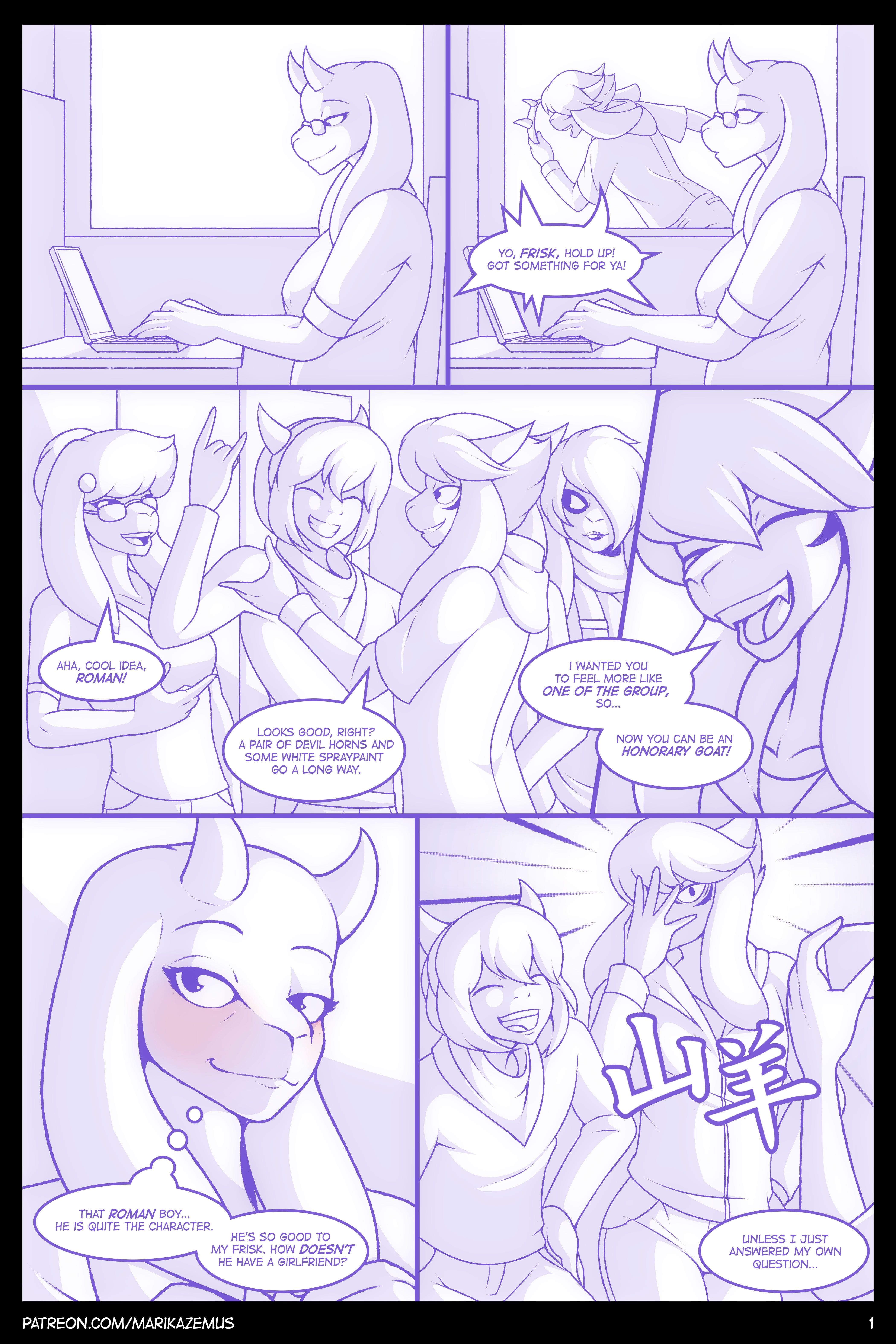 Honor Among Goats (Undertale) [Marik Azemus] 1 . Honor Among Goats - Chapter 1 (Undertale) [Marik Azemus] – page 2