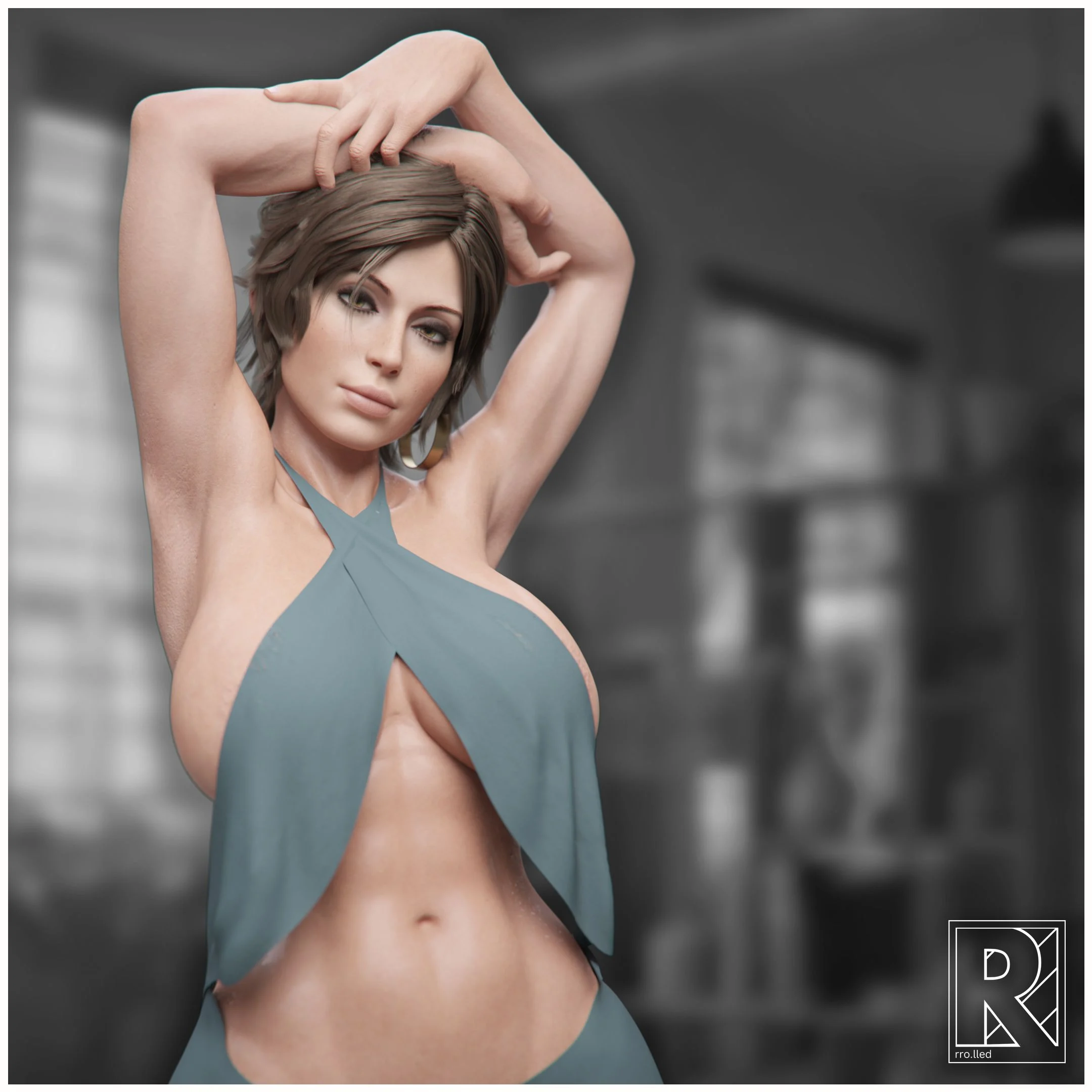 Lara’s Lustful Adventure (Tomb Raider) [Rro.lled] 1.5 . Lara's Lustful Adventure - Textless - Chapter 1 (Tomb Raider) [Rro.lled] – page 2