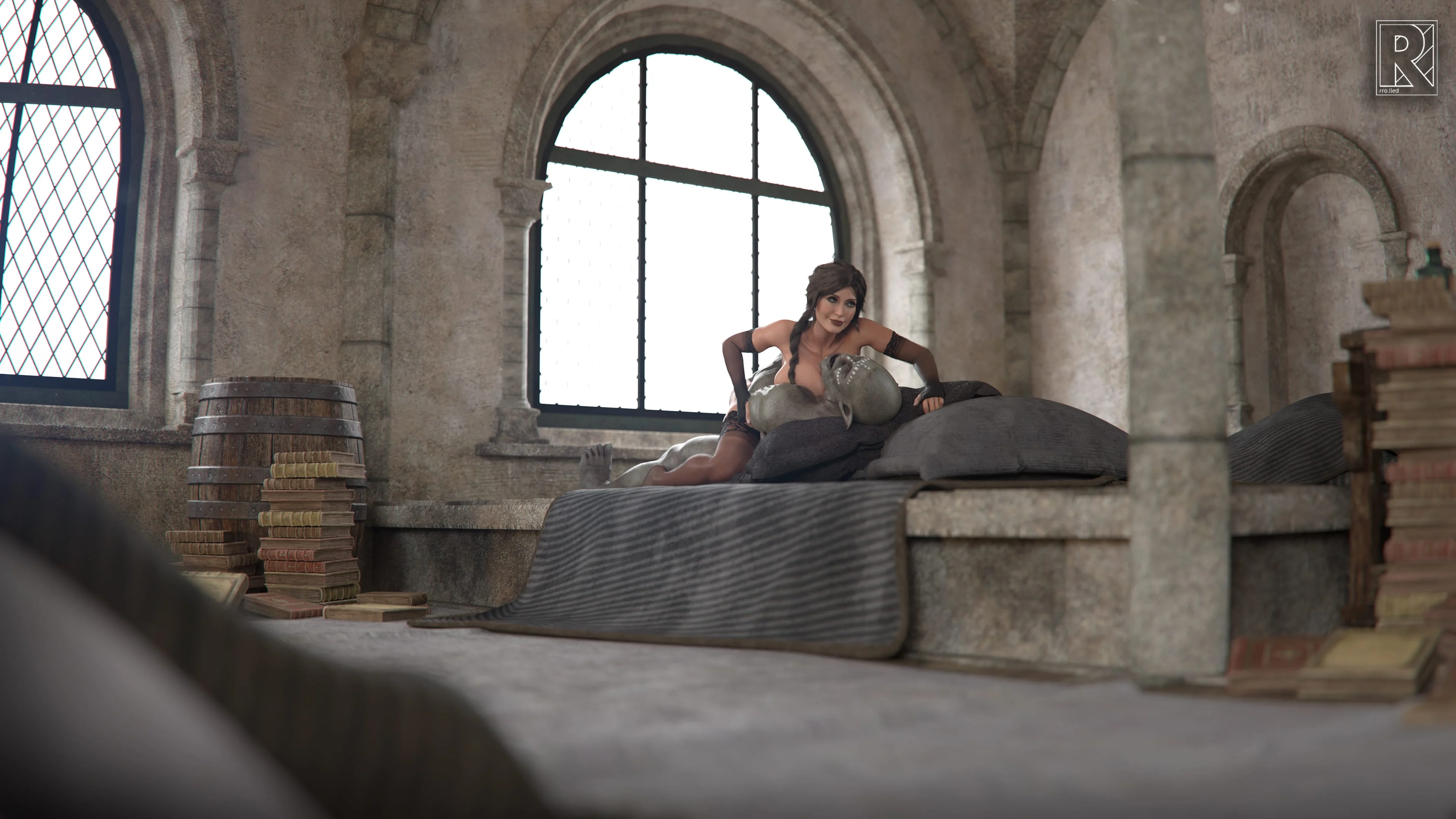 Lara’s Lustful Adventure (Tomb Raider) [Rro.lled] 5.5 . Lara's Lustful Adventure - Textless - Chapter 5 (Tomb Raider) [Rro.lled] – page 62