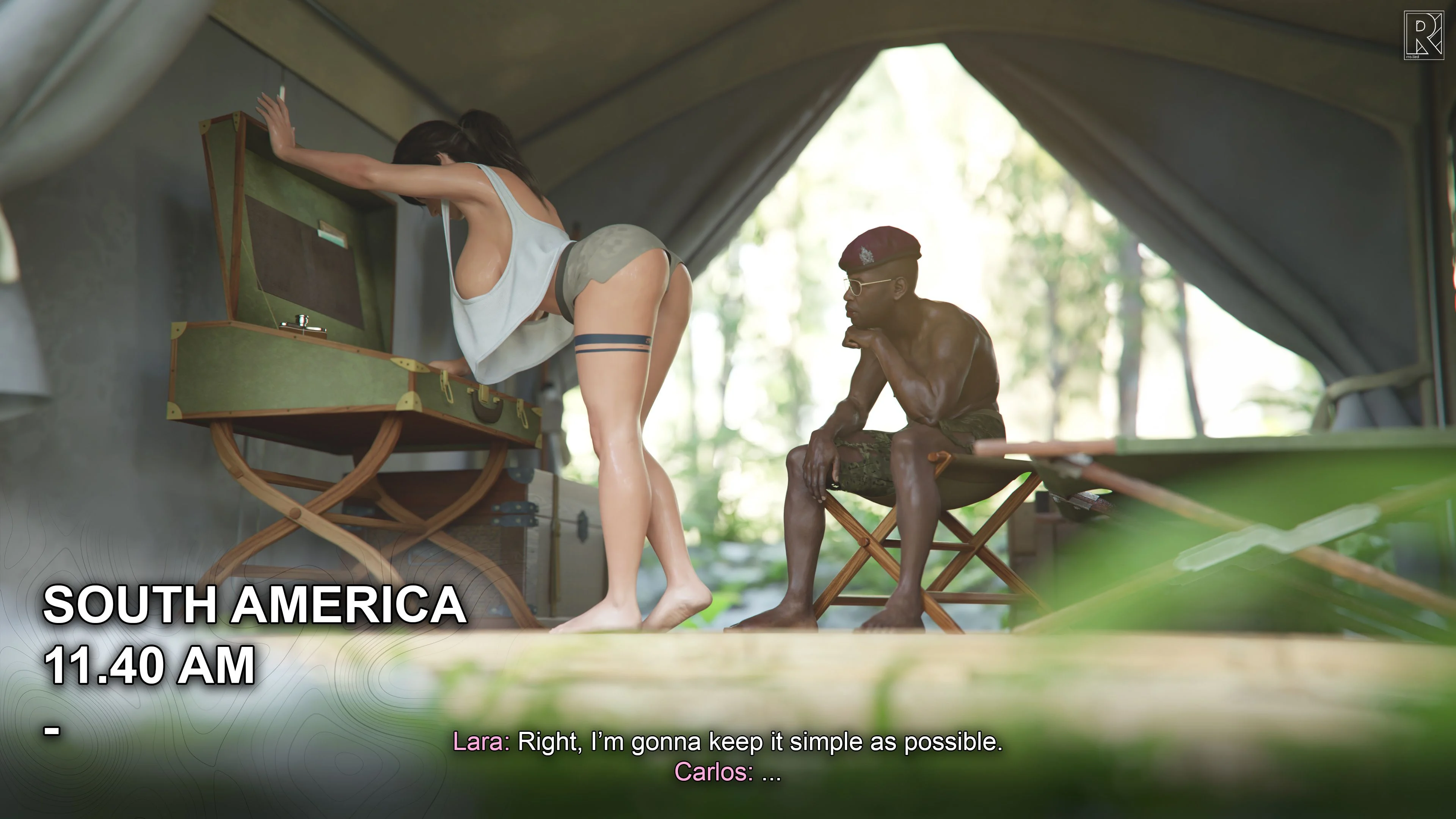 Lara’s Lustful Adventure (Tomb Raider) [Rro.lled] 2 . Lara's Lustful Adventure - Chapter 2 (Tomb Raider) [Rro.lled] – page 2