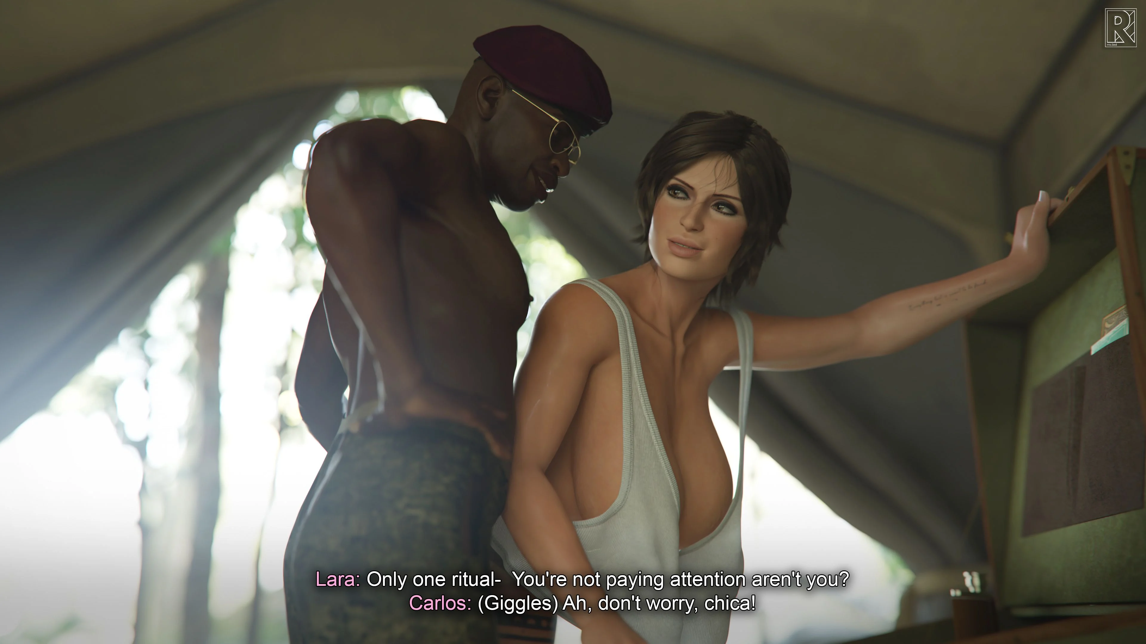 Lara’s Lustful Adventure (Tomb Raider) [Rro.lled] 2 . Lara's Lustful Adventure - Chapter 2 (Tomb Raider) [Rro.lled] – page 5