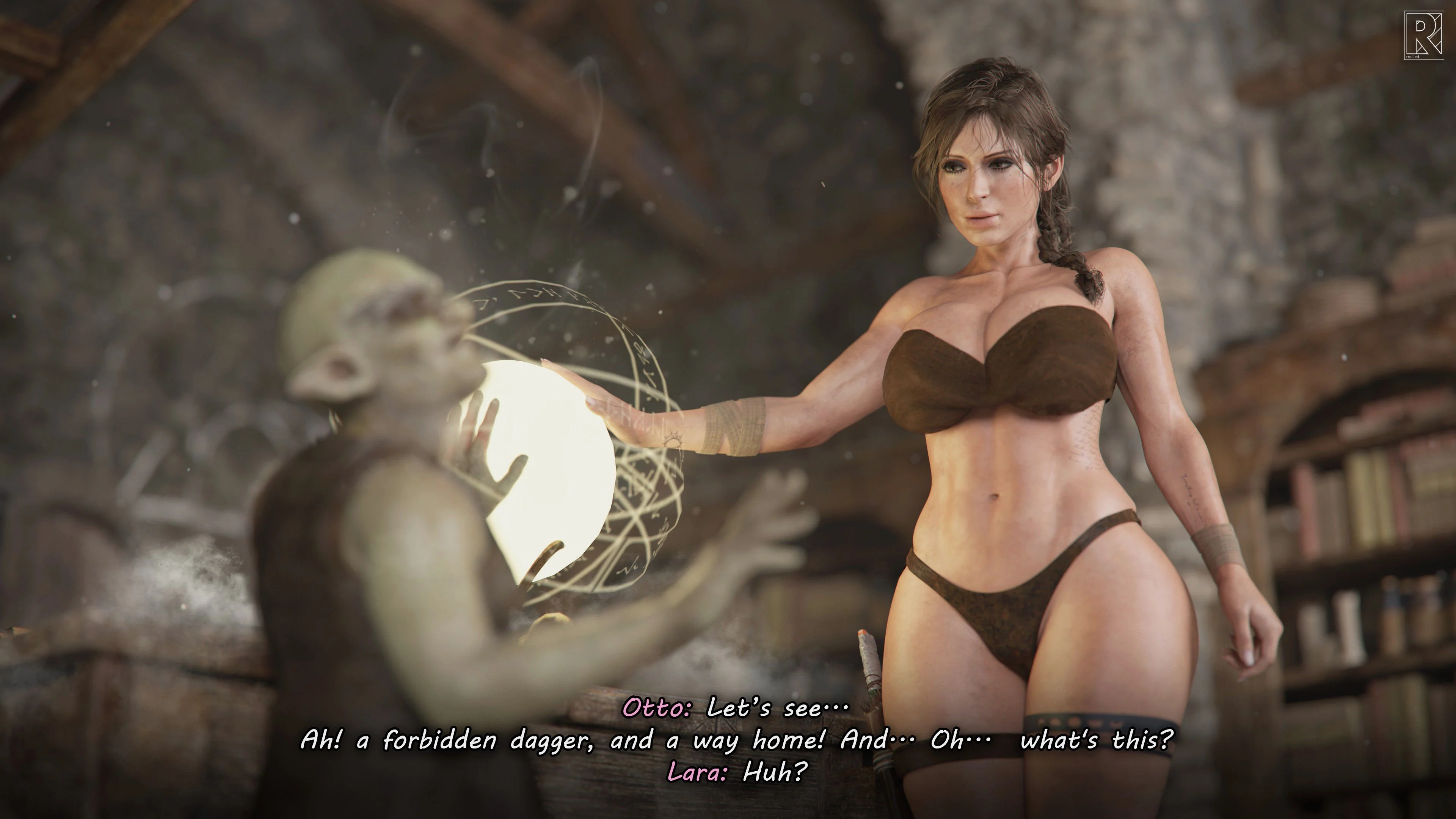 Lara’s Lustful Adventure (Tomb Raider) [Rro.lled] 4 . Lara's Lustful Adventure - Chapter 4 (Tomb Raider) [Rro.lled] – page 29