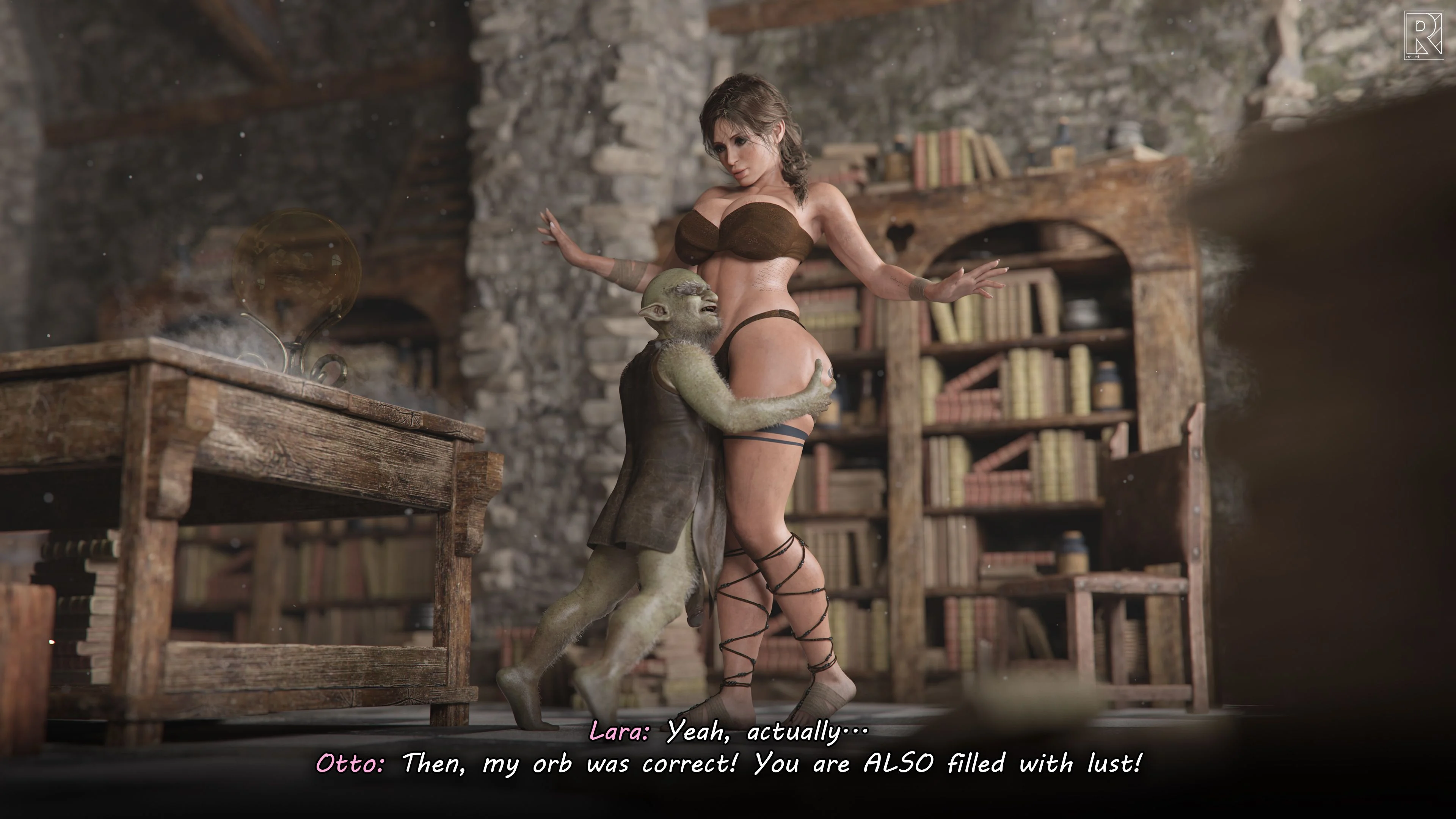 Lara’s Lustful Adventure (Tomb Raider) [Rro.lled] 4 . Lara's Lustful Adventure - Chapter 4 (Tomb Raider) [Rro.lled] – page 33
