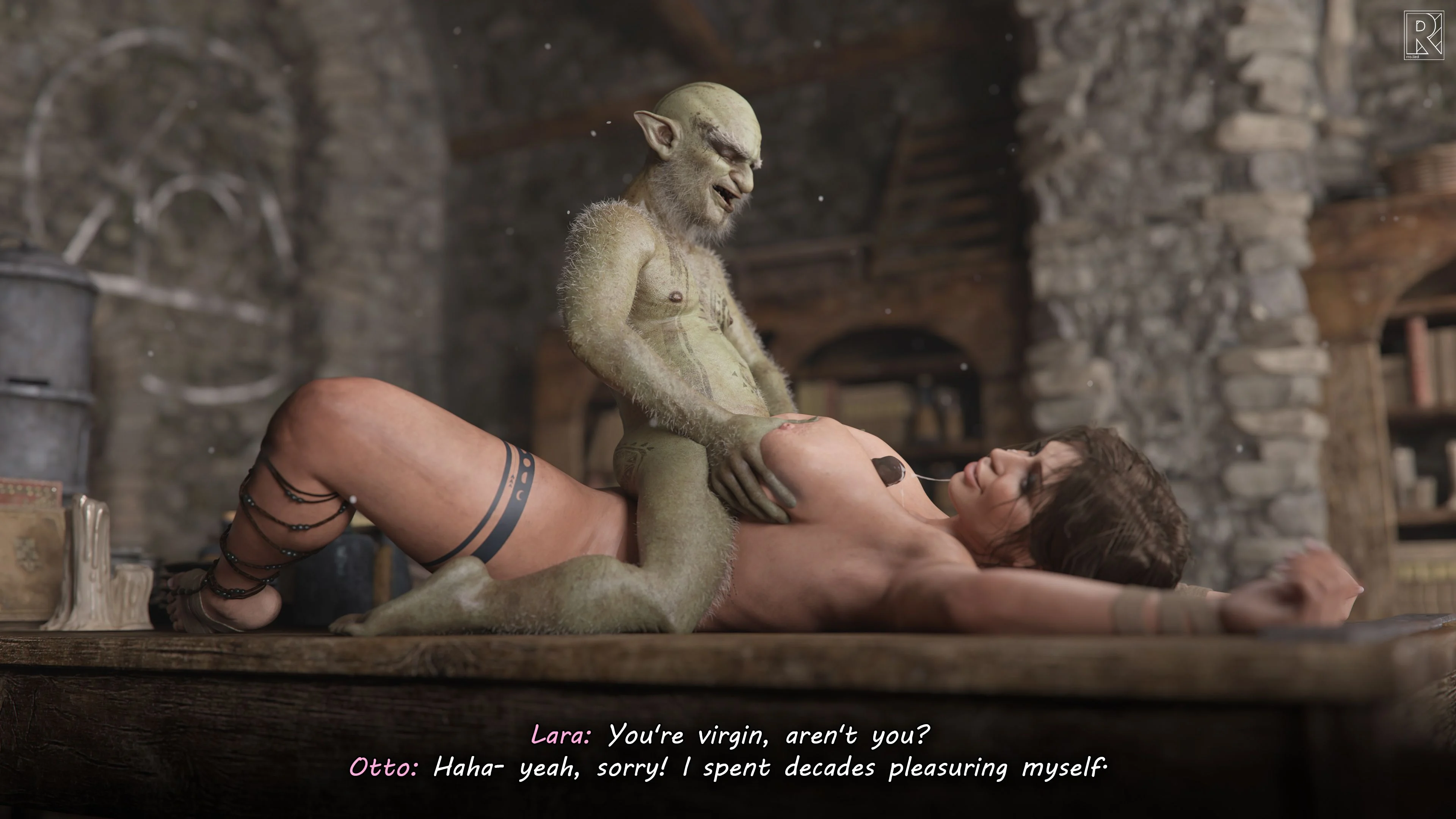 Lara’s Lustful Adventure (Tomb Raider) [Rro.lled] 4 . Lara's Lustful Adventure - Chapter 4 (Tomb Raider) [Rro.lled] – page 38