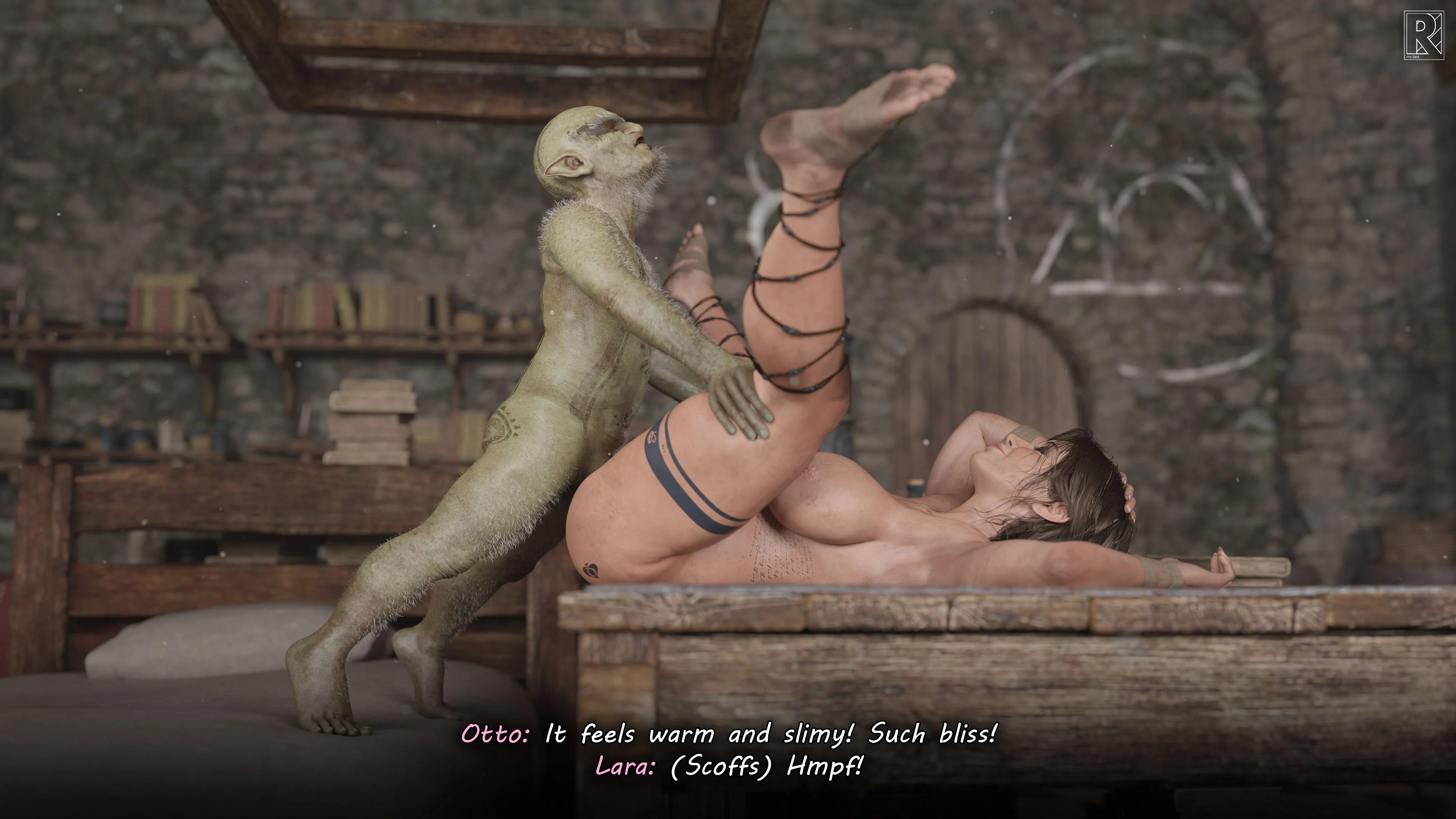 Lara’s Lustful Adventure (Tomb Raider) [Rro.lled] 4 . Lara's Lustful Adventure - Chapter 4 (Tomb Raider) [Rro.lled] – page 45