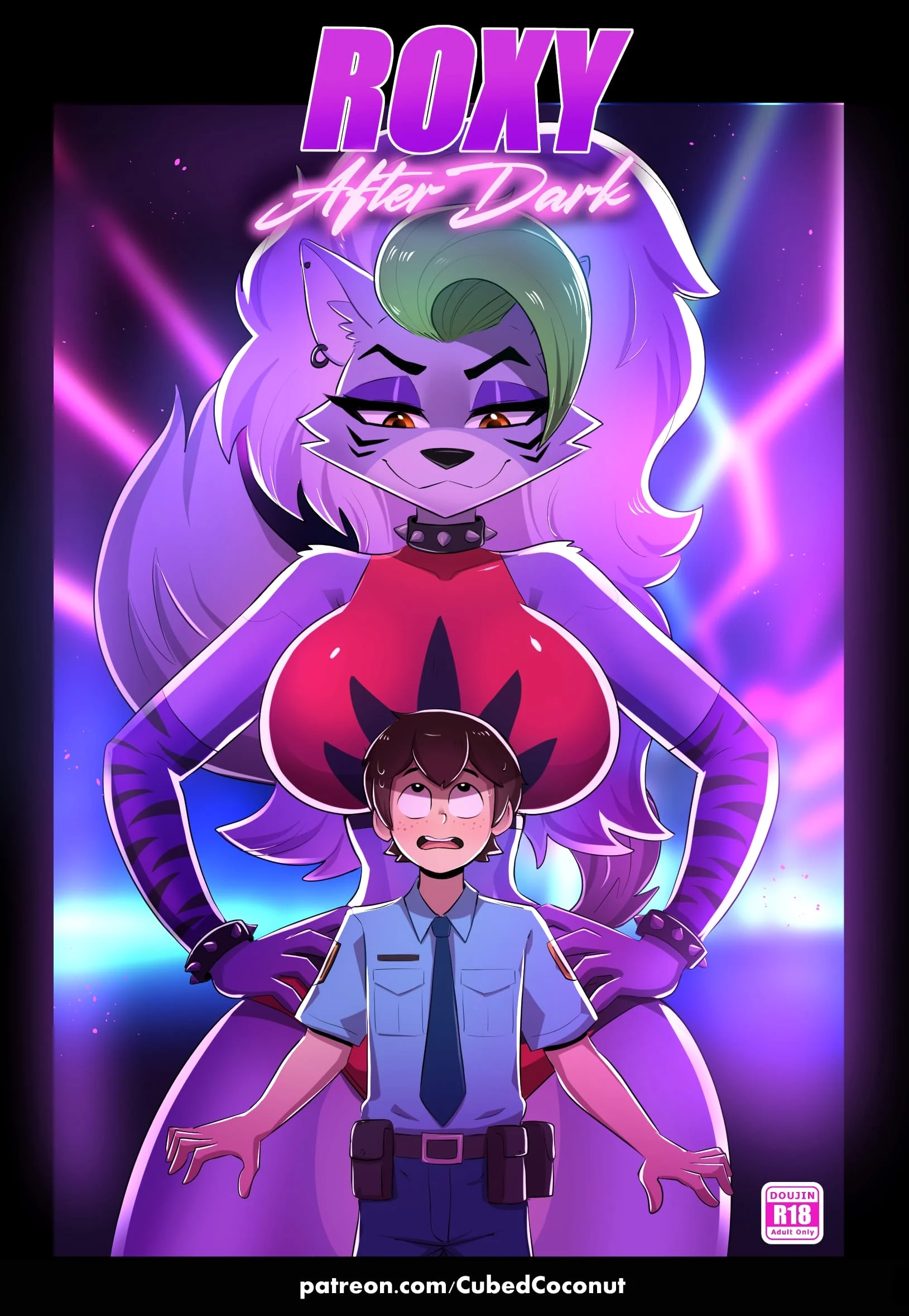 Roxy After Dark (Five Nights at Freddy’s) [CubedCoconut] 1 . Roxy After Dark - Chapter 1 (Five Nights at Freddy's) [CubedCoconut] – page 1