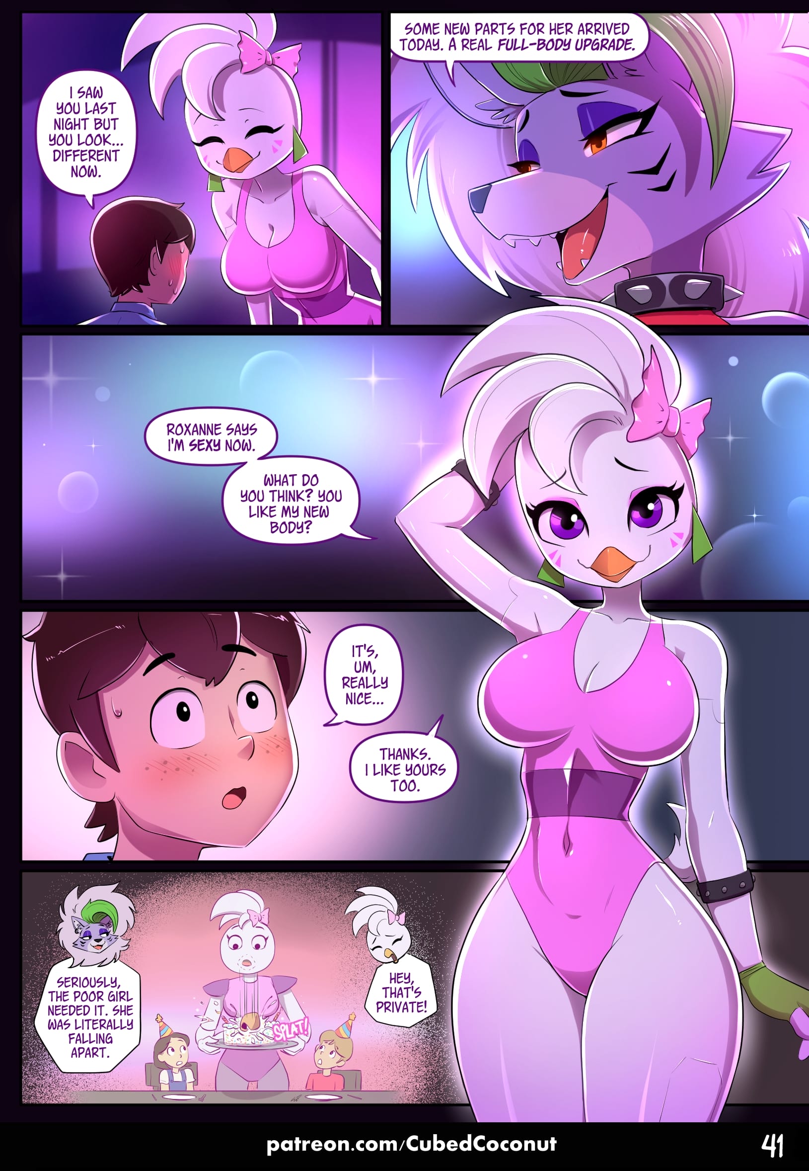 Roxy After Dark Audio Porn Comic (Five Nights at Freddy’s) [CubedCoconut] 2 . Roxy After Dark - Chapter 2 (Five Nights at Freddy's) [CubedCoconut] – page 3