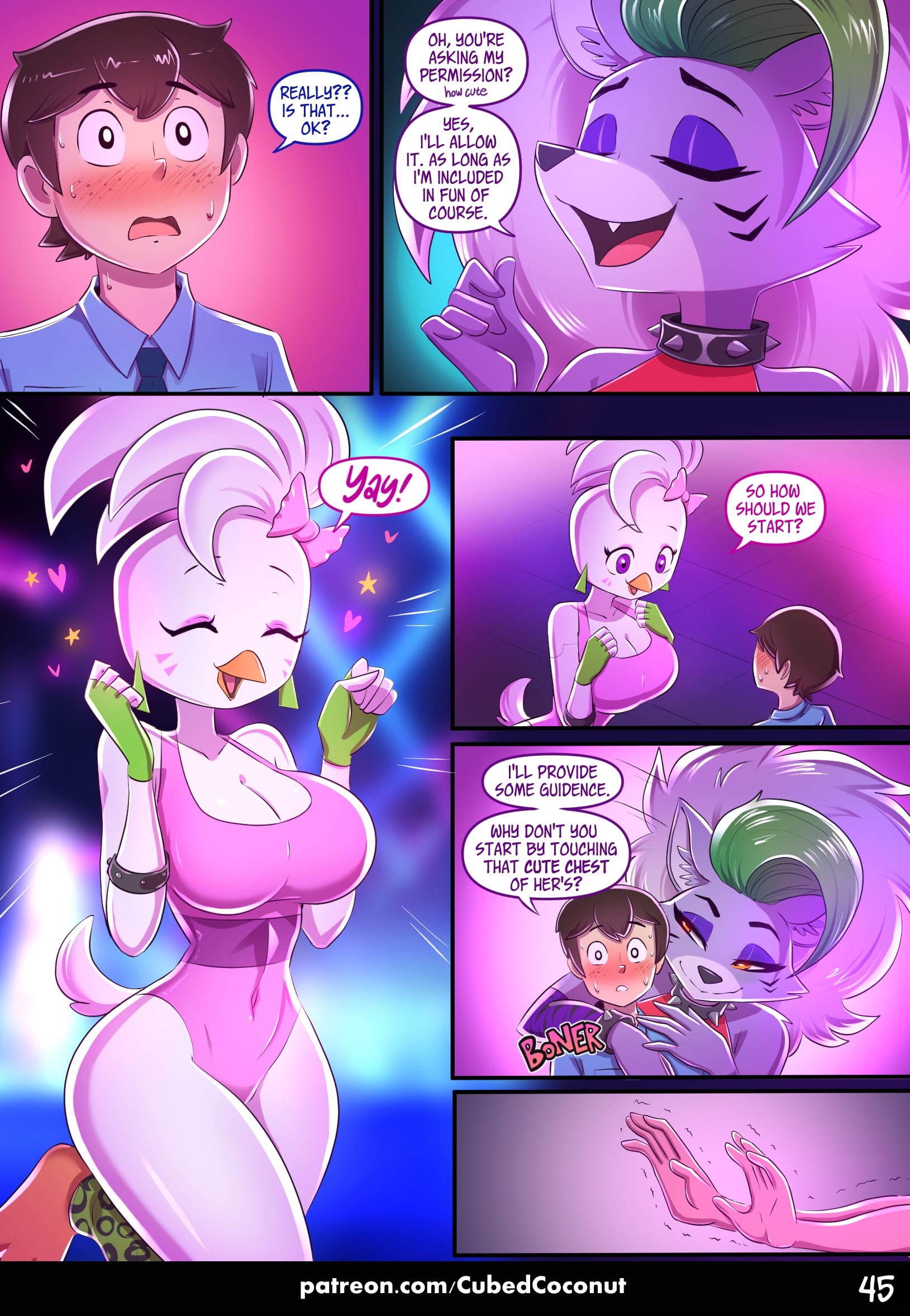 Roxy After Dark Audio Porn Comic (Five Nights at Freddy’s) [CubedCoconut] 2 . Roxy After Dark - Chapter 2 (Five Nights at Freddy's) [CubedCoconut] – page 7