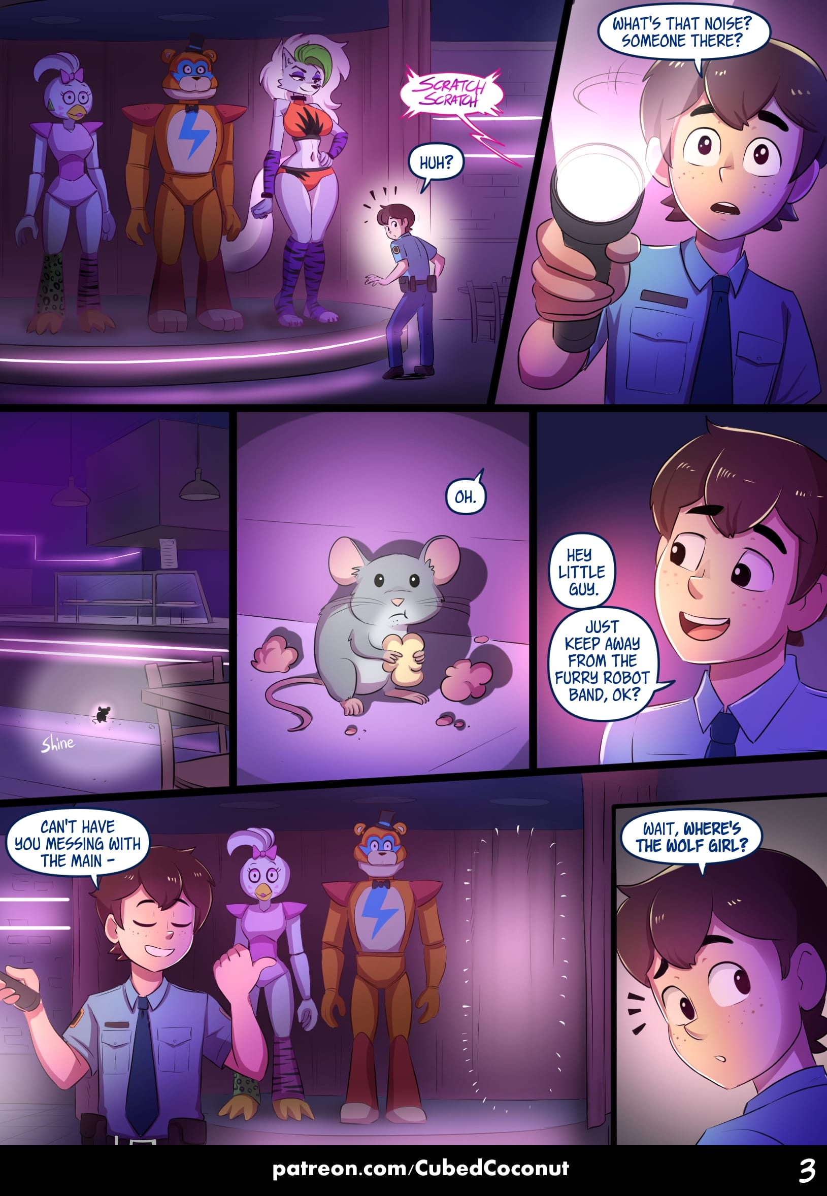 Roxy After Dark Audio Porn Comic (Five Nights at Freddy’s) [CubedCoconut] 1 . Roxy After Dark - Chapter 1 (Five Nights at Freddy's) [CubedCoconut] – page 5