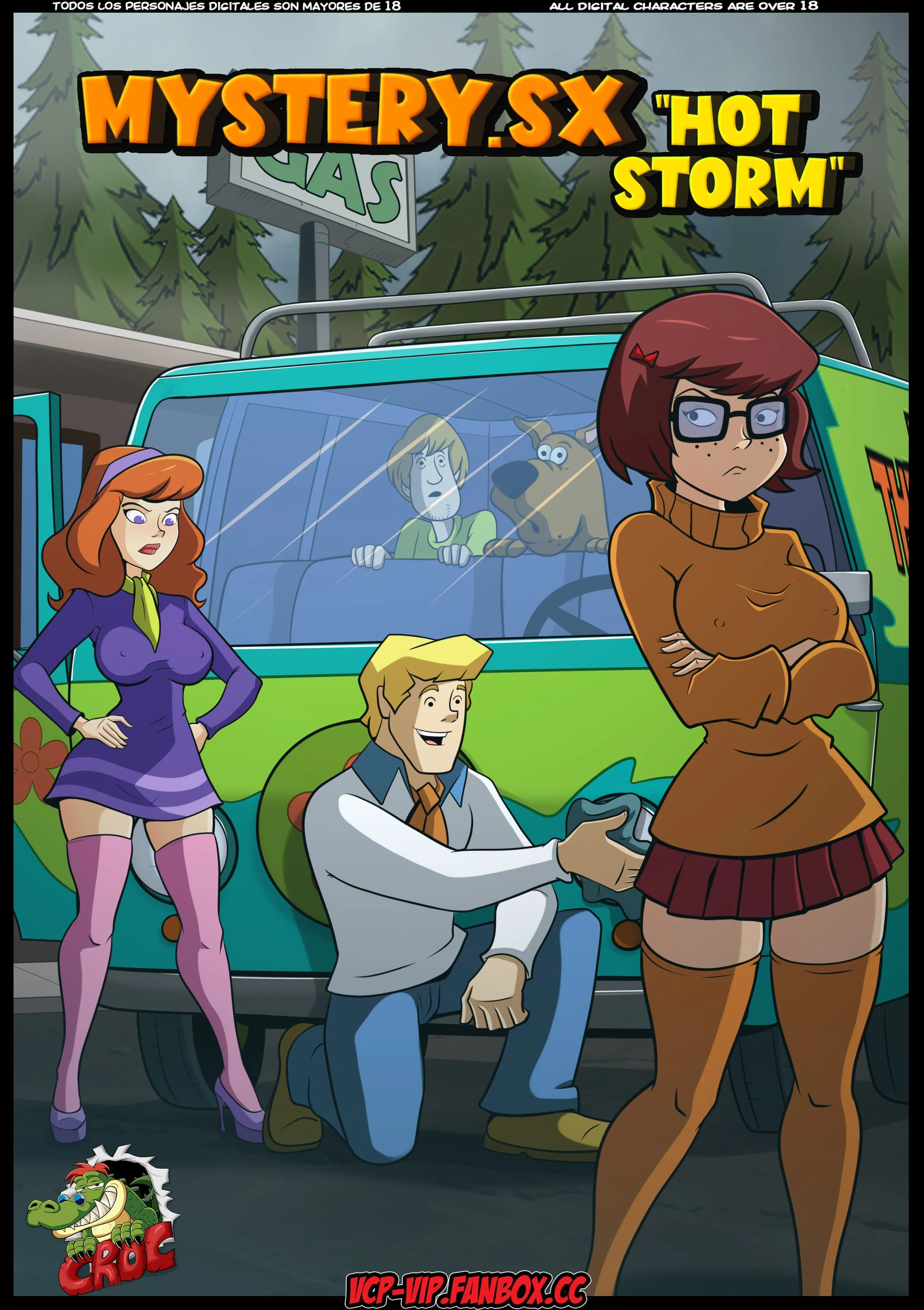 Mystery.SX – Hot Storm (Scooby-Doo) [Croc] 1 . Mystery.SX - Hot Storm - Chapter 1 (Scooby-Doo) [Croc] – page 1