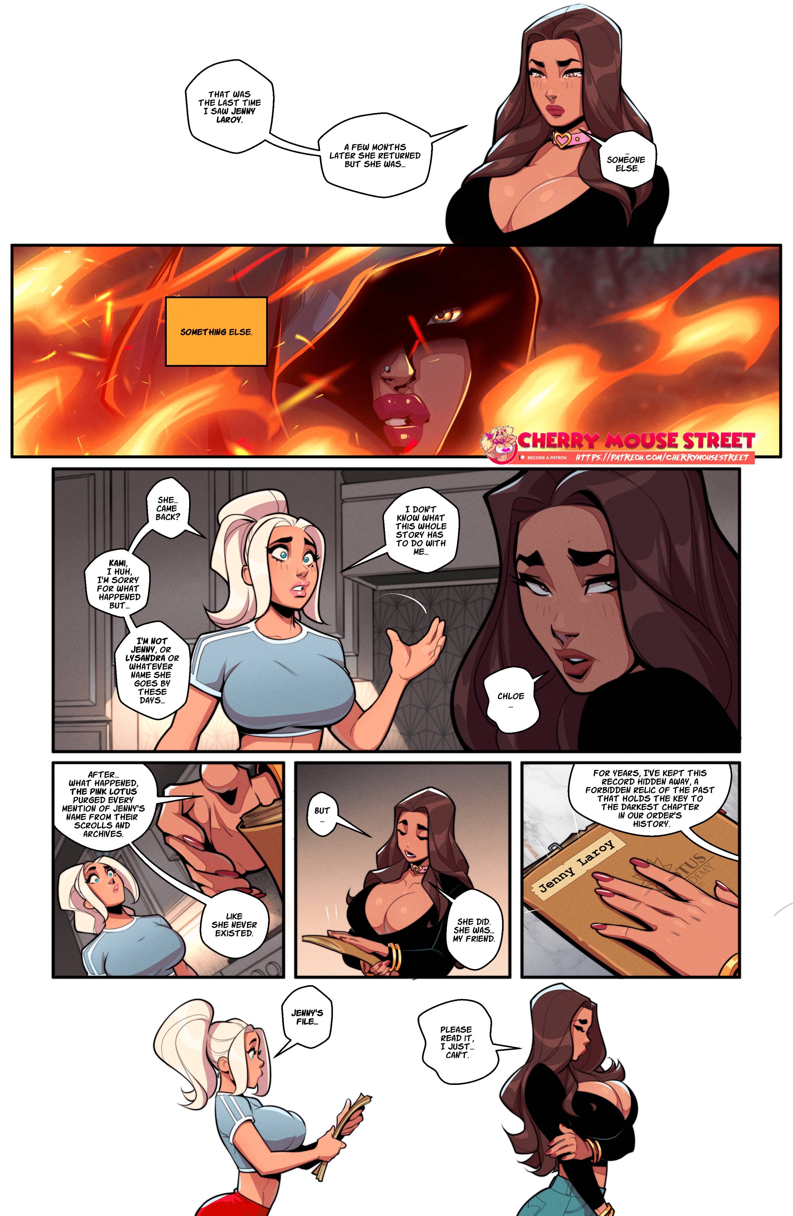 Chloe &amp; Amber – Everybody Loves Penny! [Cherry Mouse Street] 05. The Tragedy Of Jenny Laroy – page 17