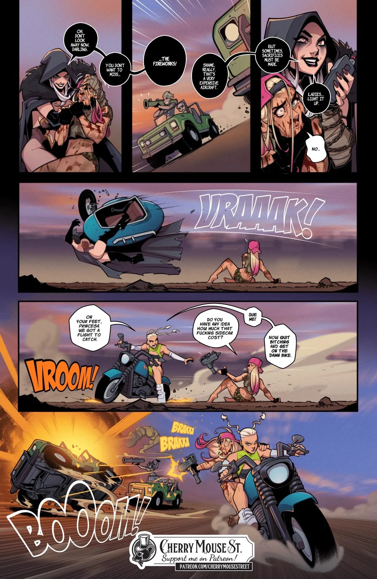 Chloe &amp; Amber – Everybody Loves Penny! [Cherry Mouse Street] 06 . The Mexican Job – page 38