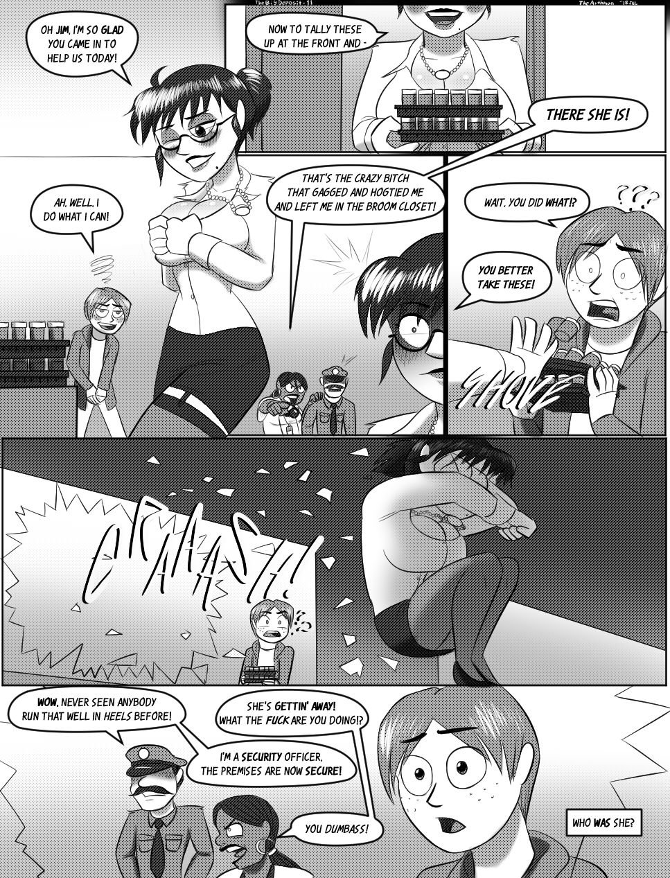 The Big Deposit [The Arthman] 1 . The Big Deposit - Chapter 1 [The Arthman] – page 12