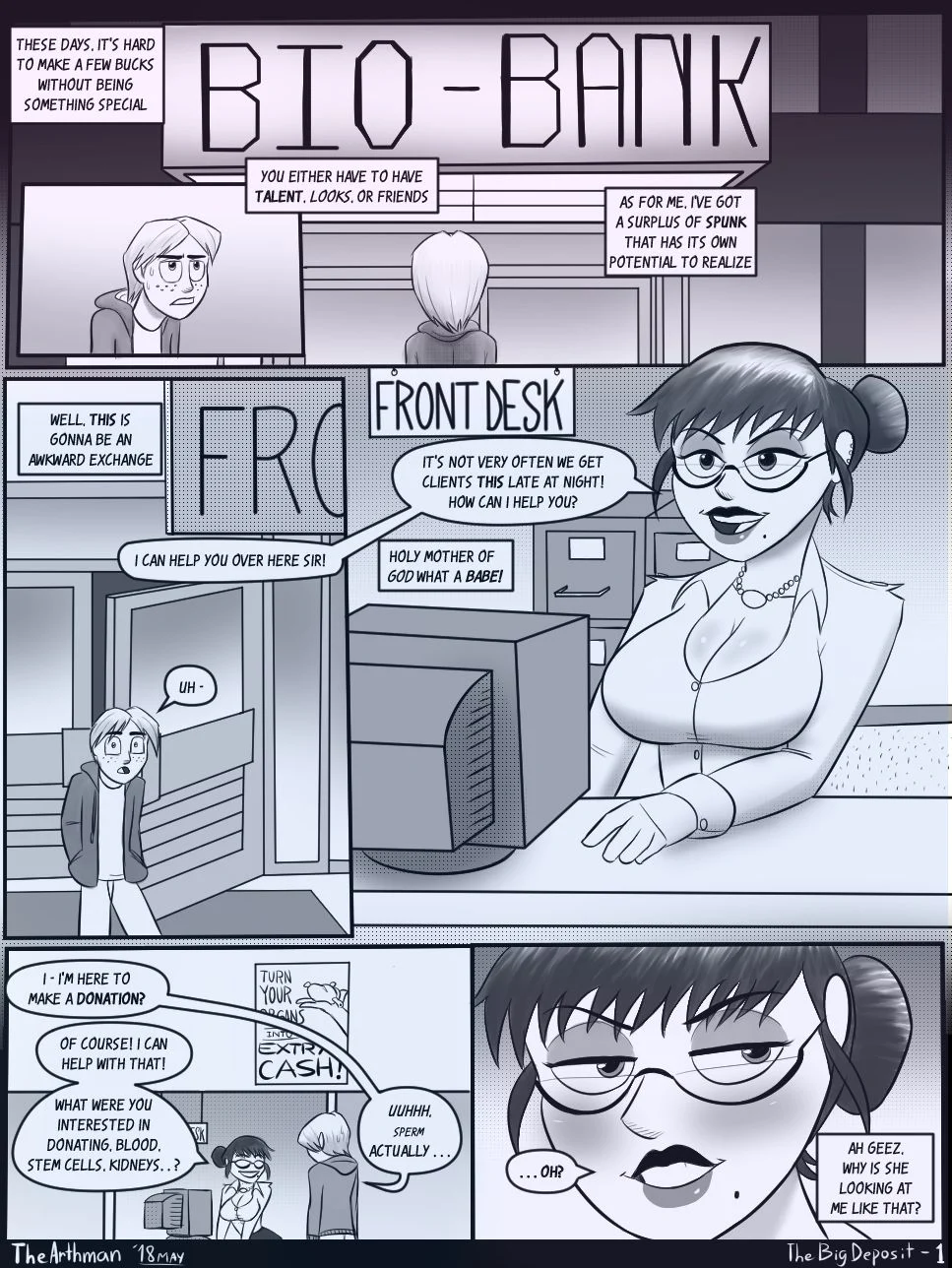 The Big Deposit [The Arthman] 1 . The Big Deposit - Chapter 1 [The Arthman] – page 2