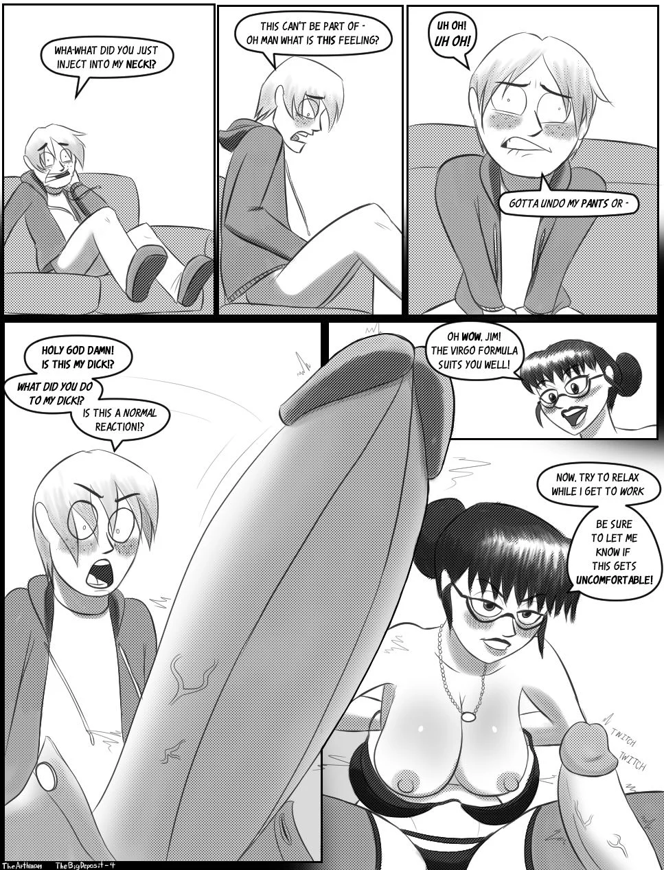 The Big Deposit [The Arthman] 1 . The Big Deposit - Chapter 1 [The Arthman] – page 5