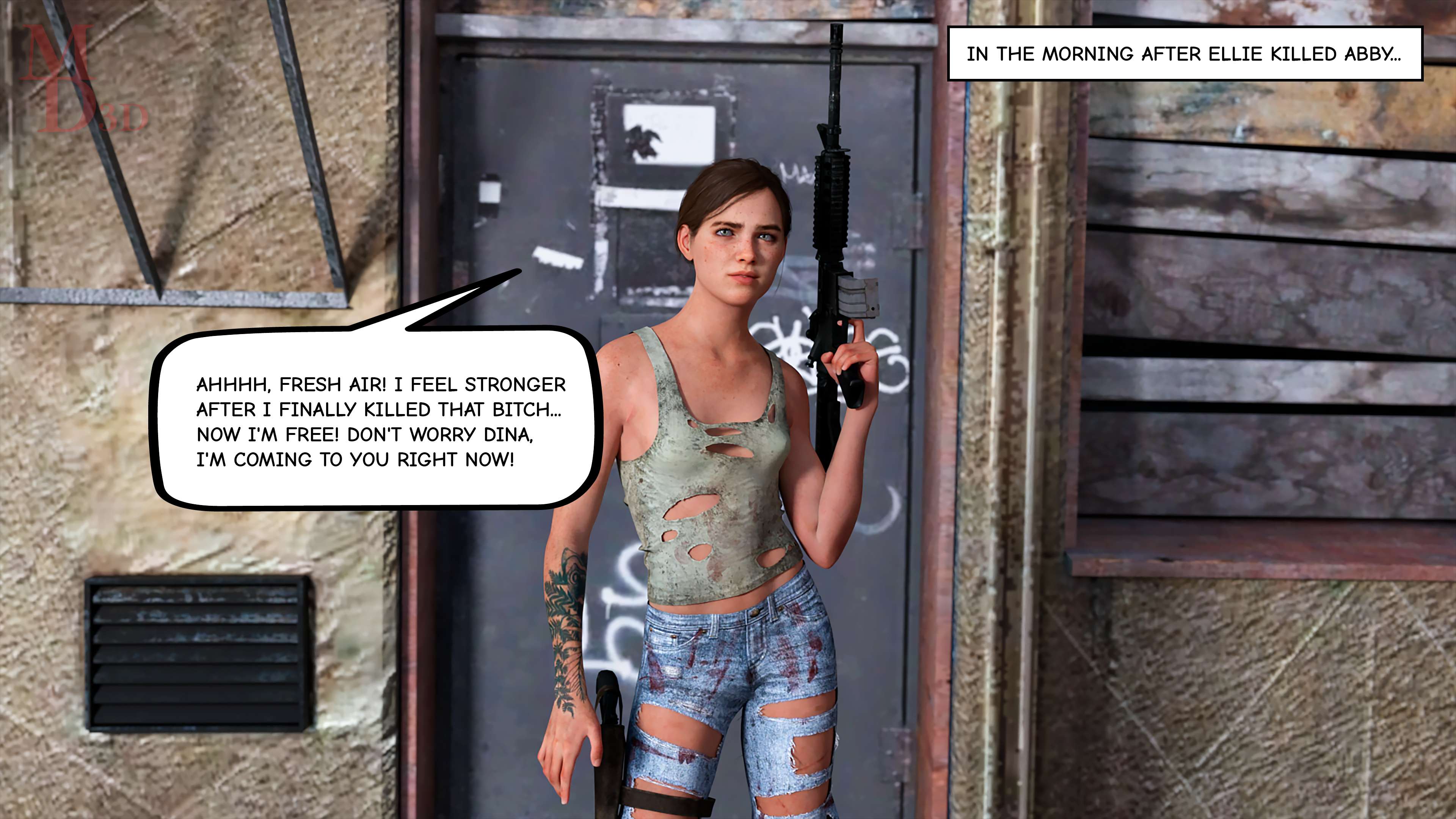 Abby and Ellie (The Last Of Us) [Magic Dragon 3D] 1 . Abby and Ellie - Chapter 1 (The Last Of Us) [Magic Dragon 3D] – page 155