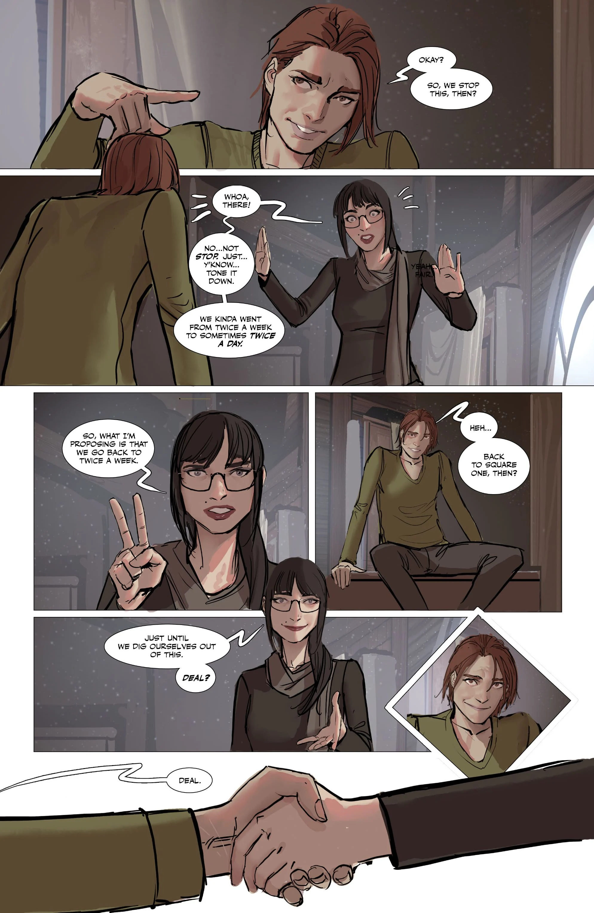 Sunstone [Stjepan Sejic] 8 . Sunstone - Chapter 8 [Stjepan Sejic] – page 145