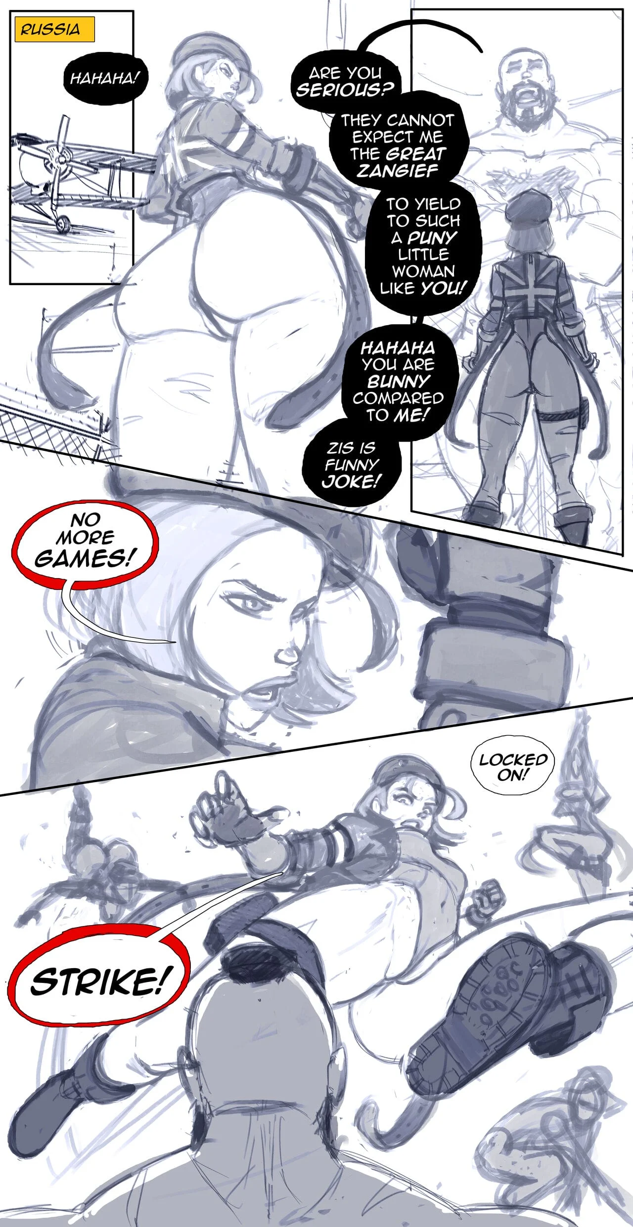 Delta Red (Street Fighter) [TheDirtyMonkey] 1 . Delta Red - Chapter 1 (Street Fighter) [TheDirtyMonkey] – page 2