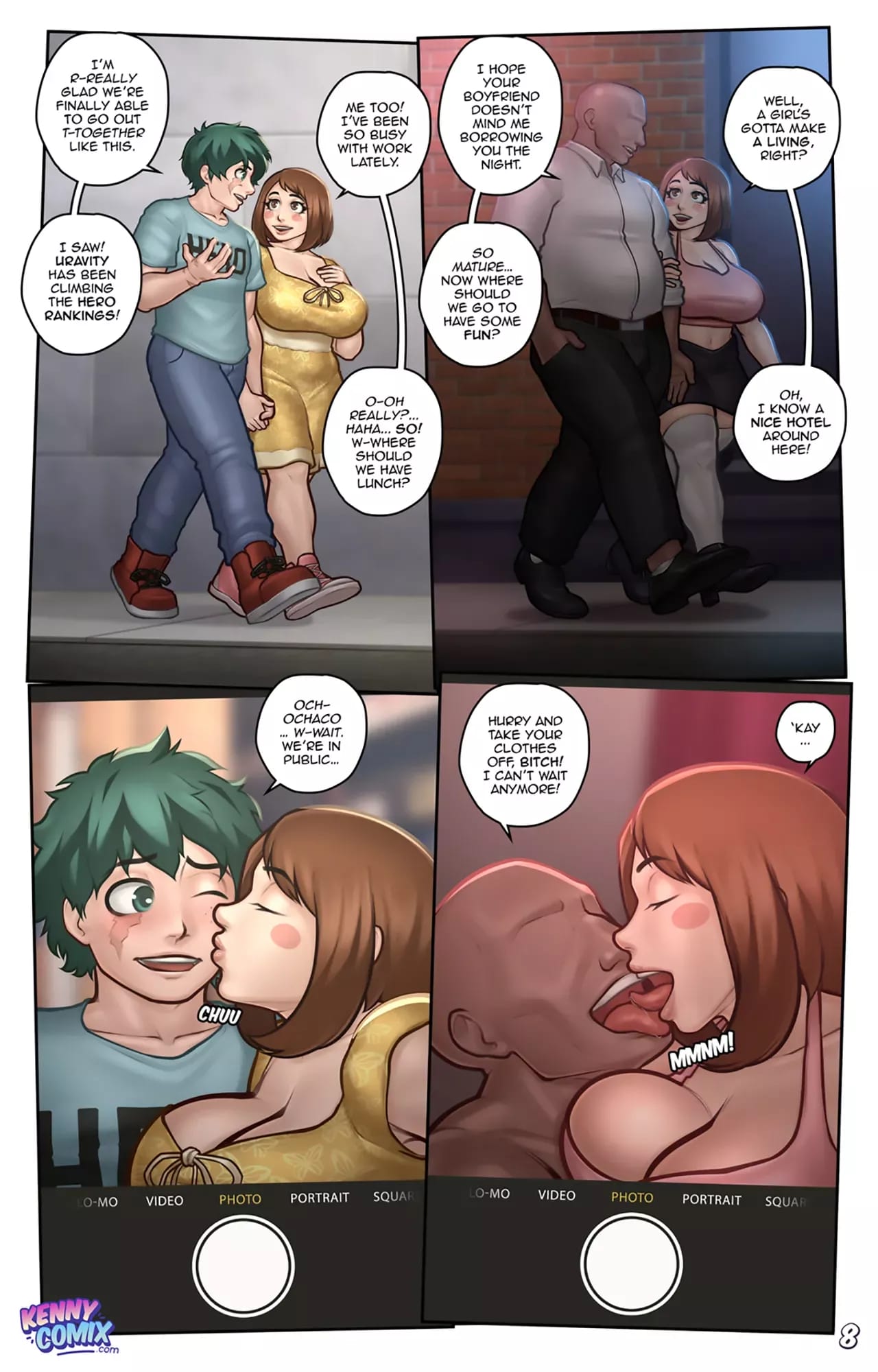My Hero Dating (My Hero Academia) [KennyComix] 2 . My Hero Dating - Chapter 2 (My Hero Academia) [KennyComix] – page 10