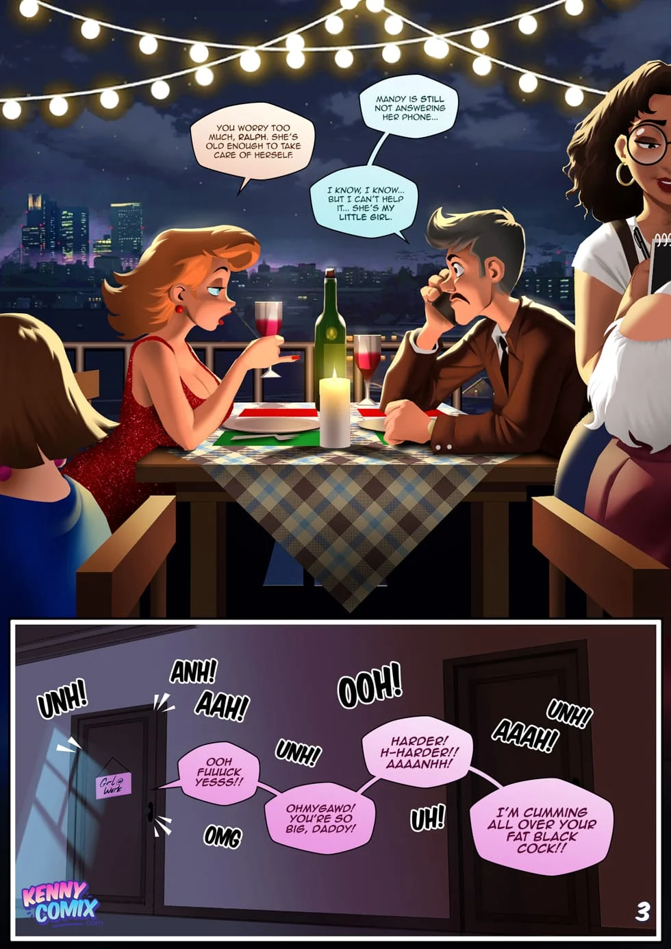 Mandy Is Home Alone [KennyComix] 1 . Mandy Is Home Alone - Chapter 1 [KennyComix] – page 4