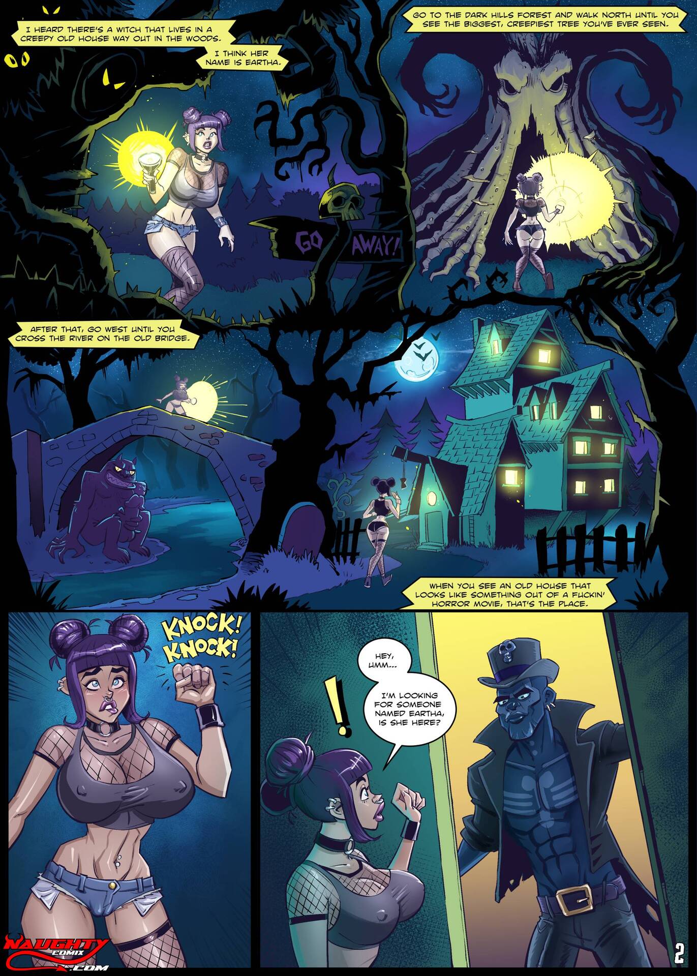 Eva Vs. Evil [NaughtyComix , Penerotic] 1 . Eda Vs. Evil - Chapter 1 [NaughtyComix] – page 3