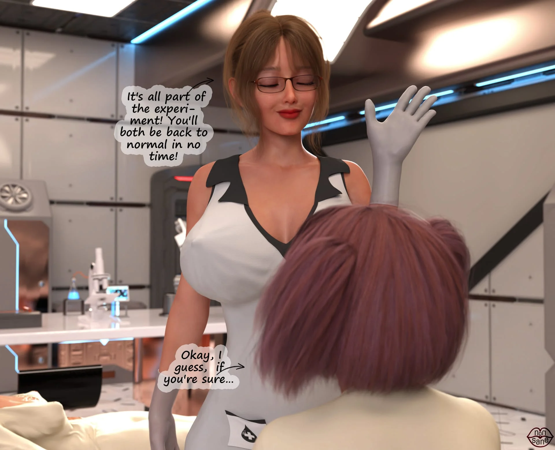 Pinky &amp; The Burd [Nonsane] 2 . Pinky & The Burd: Double Dose Of Seduction - Chapter 2 [Nonsane] – page 19