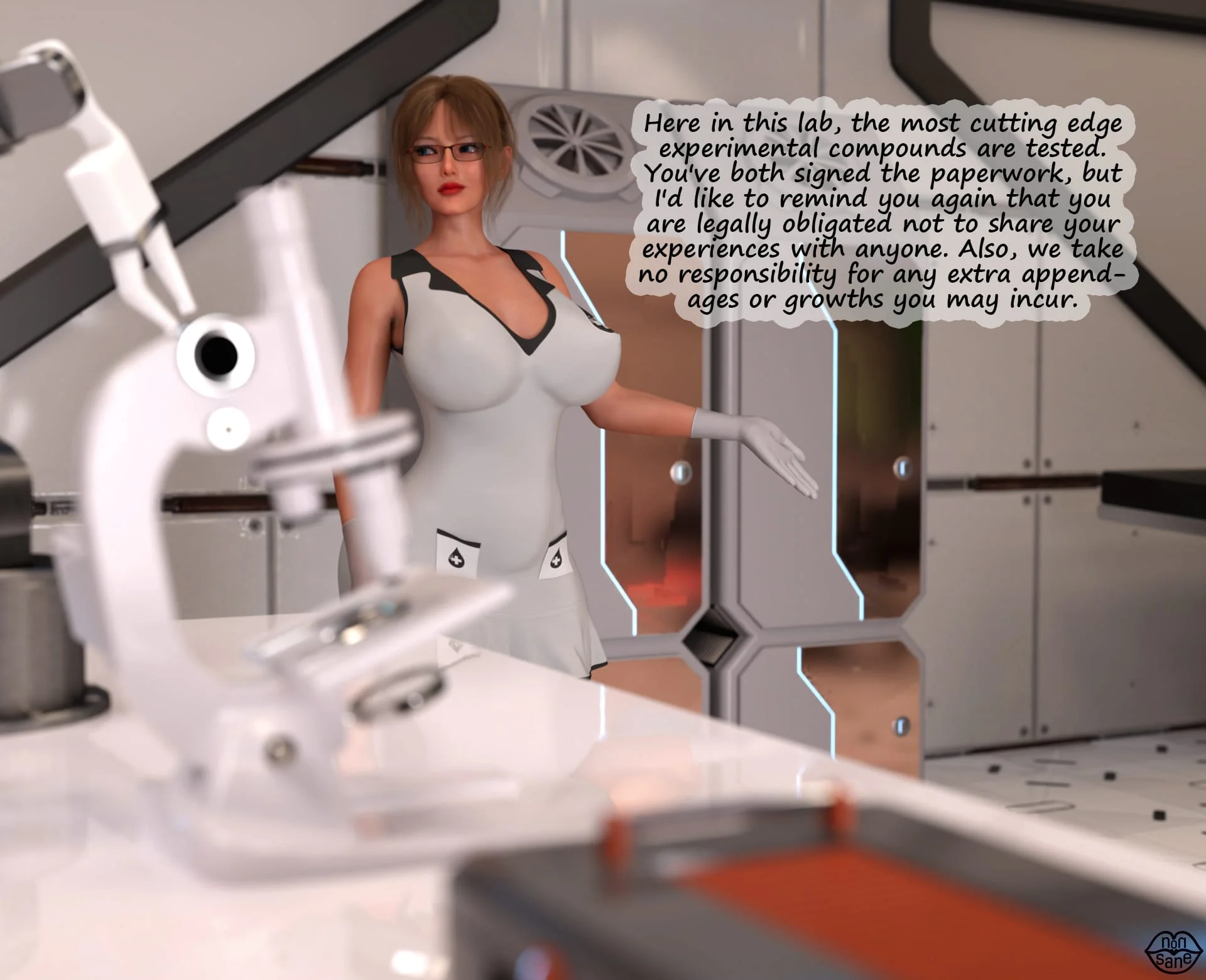Pinky &amp; The Burd [Nonsane] 2 . Pinky & The Burd: Double Dose Of Seduction - Chapter 2 [Nonsane] – page 3