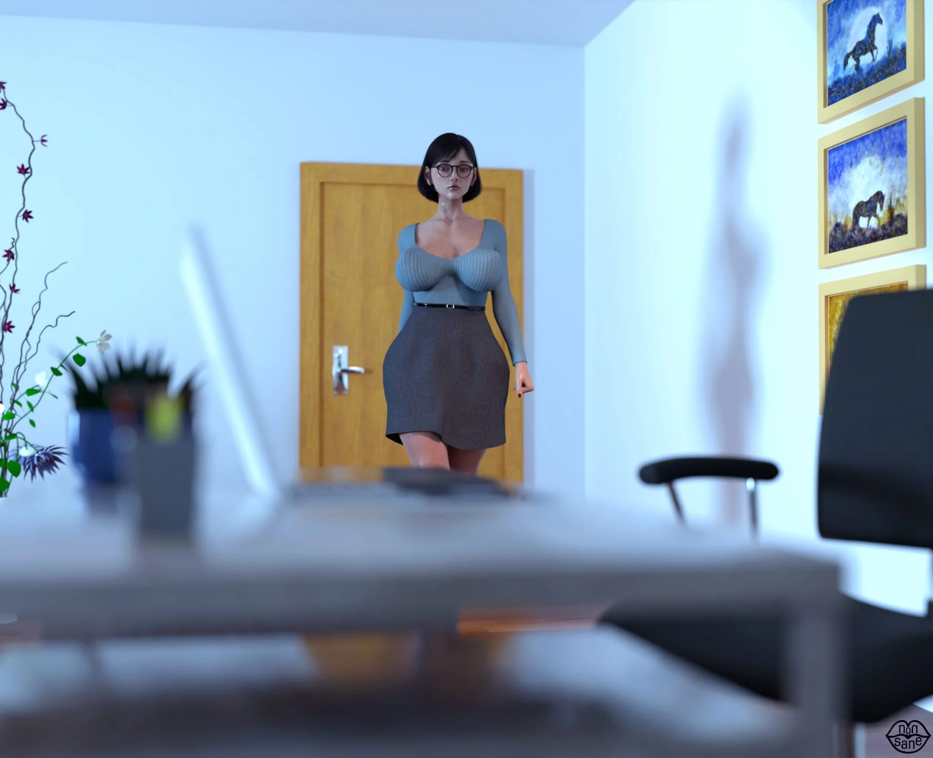 Adicktion Therapy [Nonsane] 1.5 . Adicktion Therapy - Un-Model Behavior - Textless - Chapter 1 [Nonsane] – page 47