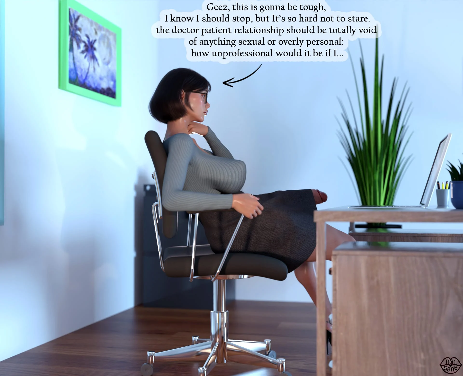 Adicktion Therapy [Nonsane] 1 . Adicktion Therapy - Un-Model Behavior - Chapter 1 [Nonsane] – page 47