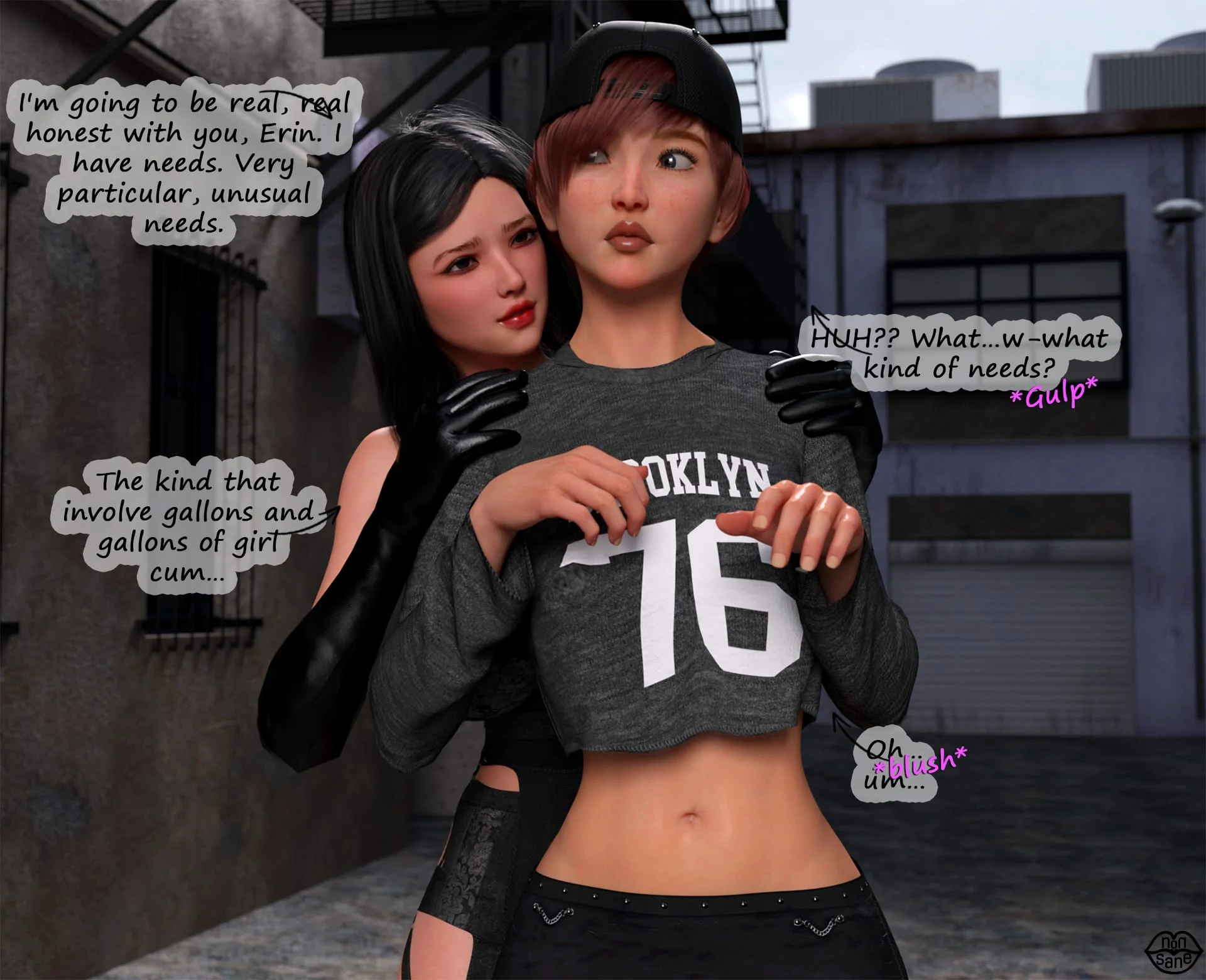 Adicktion Therapy [Nonsane] 6 . Adicktion Therapy Season 3.6 - The Thot Got Gothed - [Nonsane] – page 8