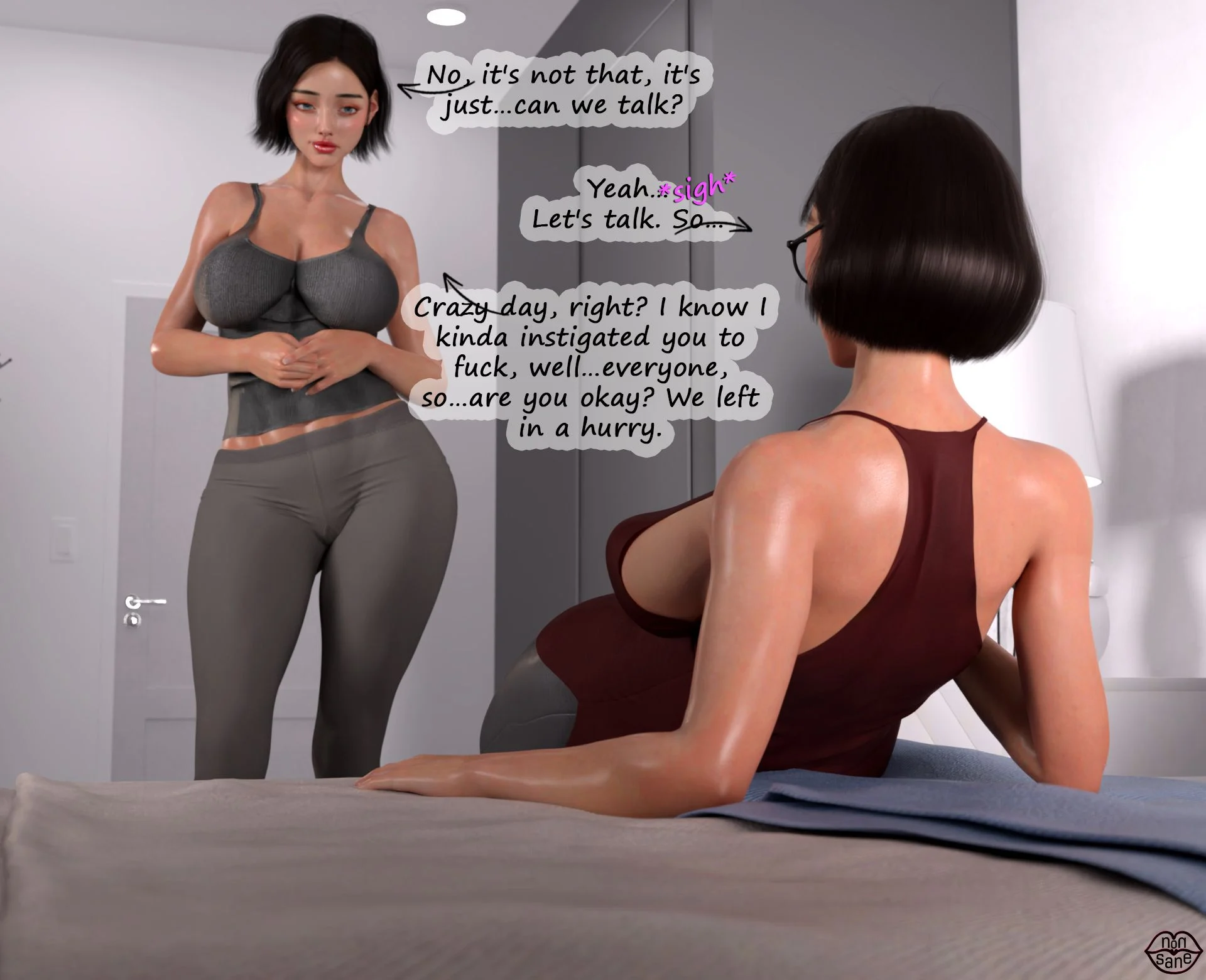 Adicktion Therapy [Nonsane] 6 . Adicktion Therapy Season 2.5 - Cuddly Confessions - [Nonsane] – page 22