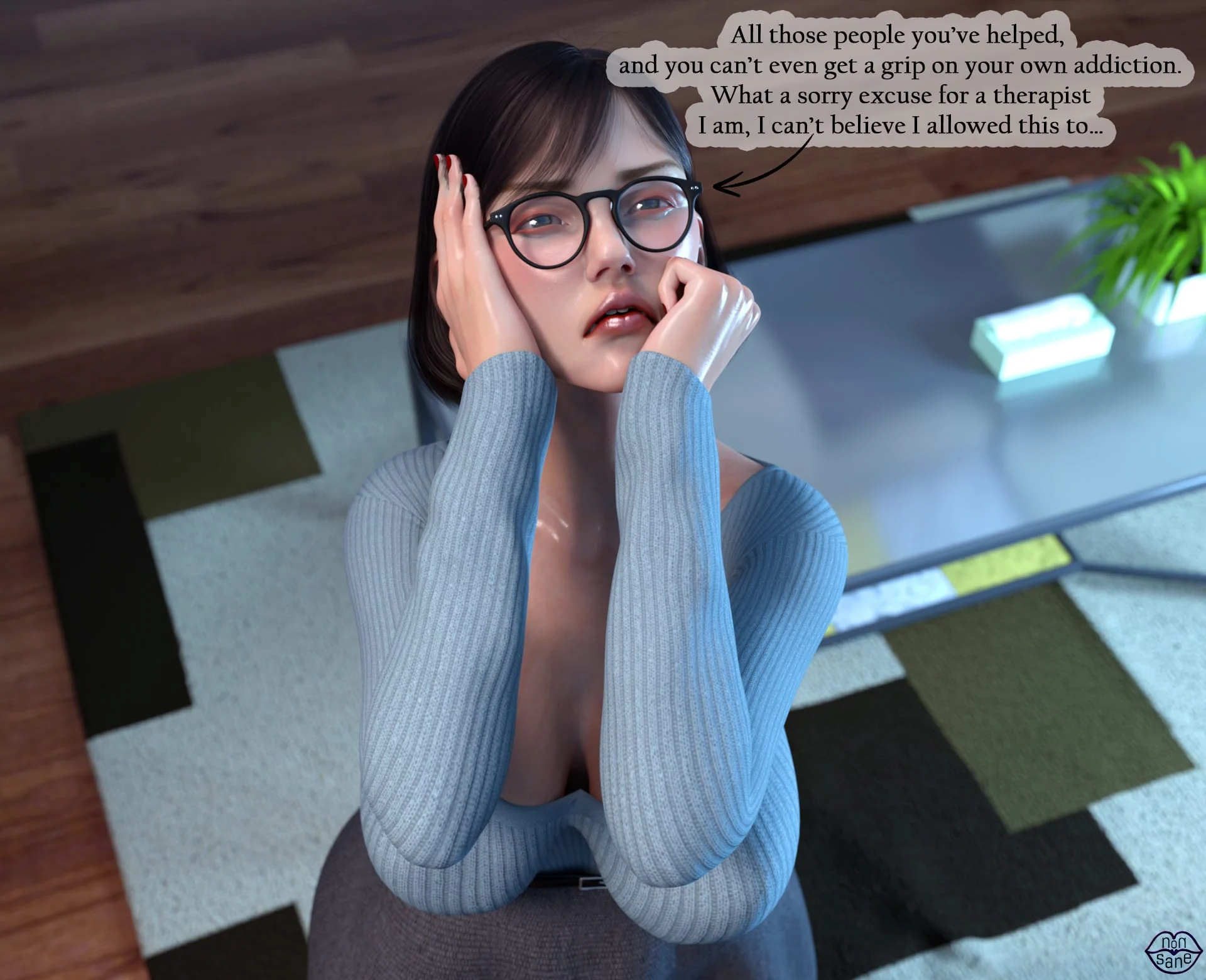 Adicktion Therapy [Nonsane] 2 . Adicktion Therapy - Un-Patient Relations - Chapter 2 [Nonsane] – page 52