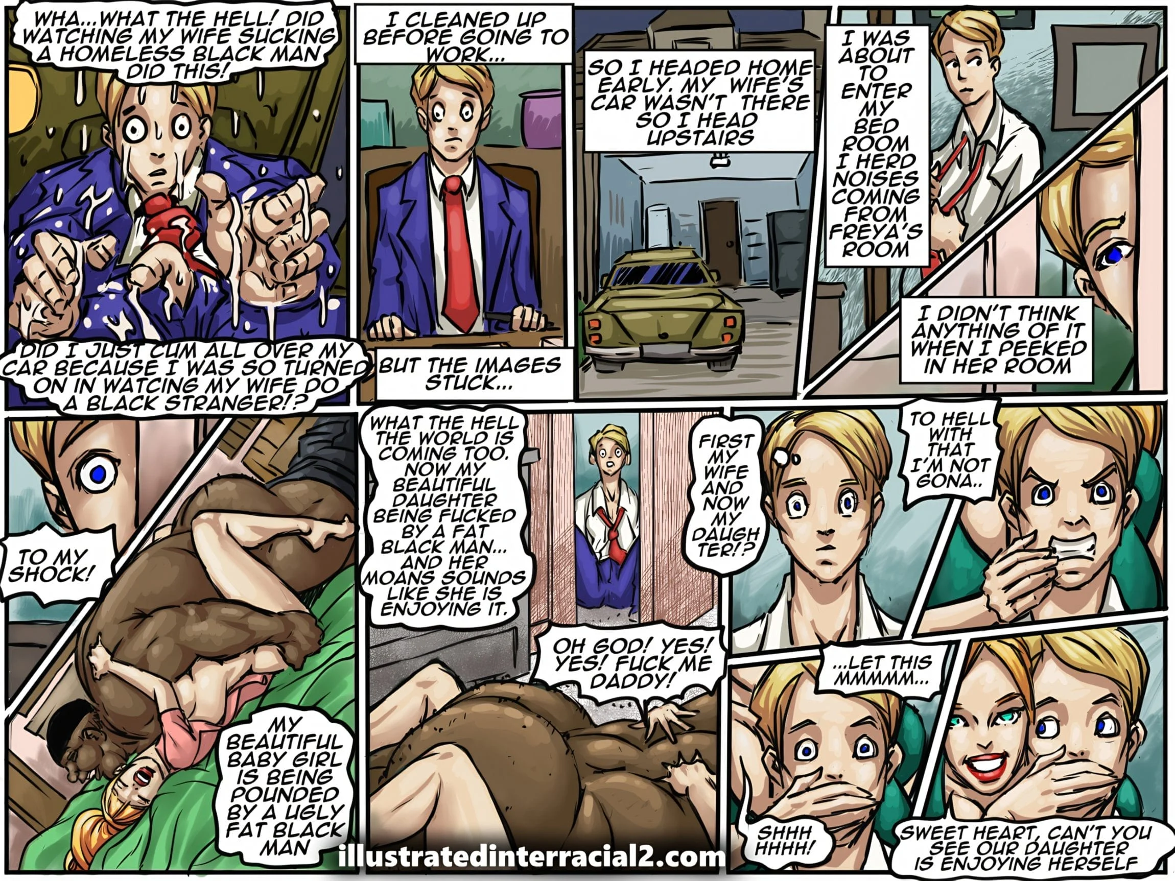 Unexpected Lovers [IllustratedInterracial] 1 . Unexpected Lovers - Chapter 1 [IllustratedInterracial] – page 40