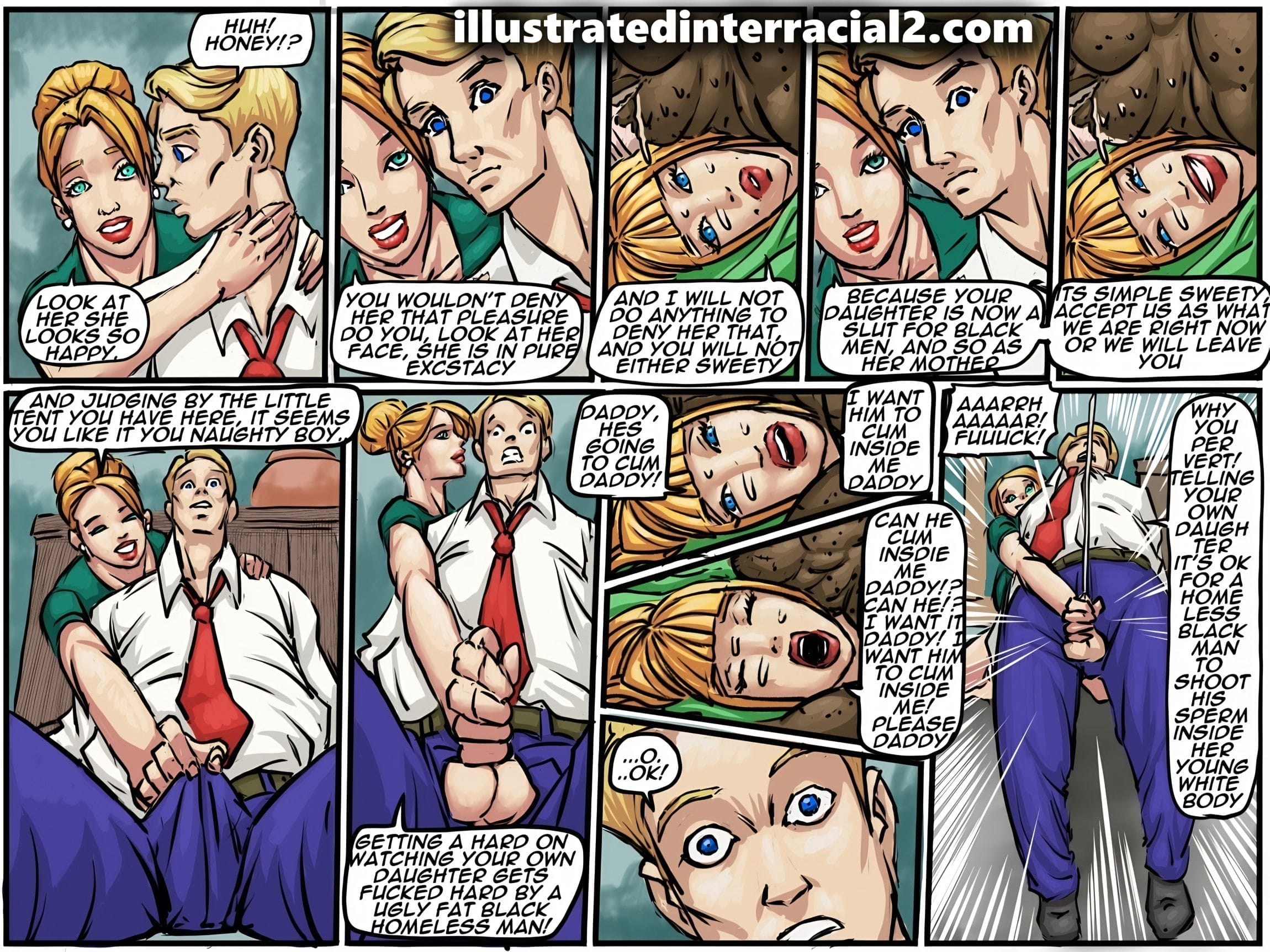 Unexpected Lovers [IllustratedInterracial] 1 . Unexpected Lovers - Chapter 1 [IllustratedInterracial] – page 41