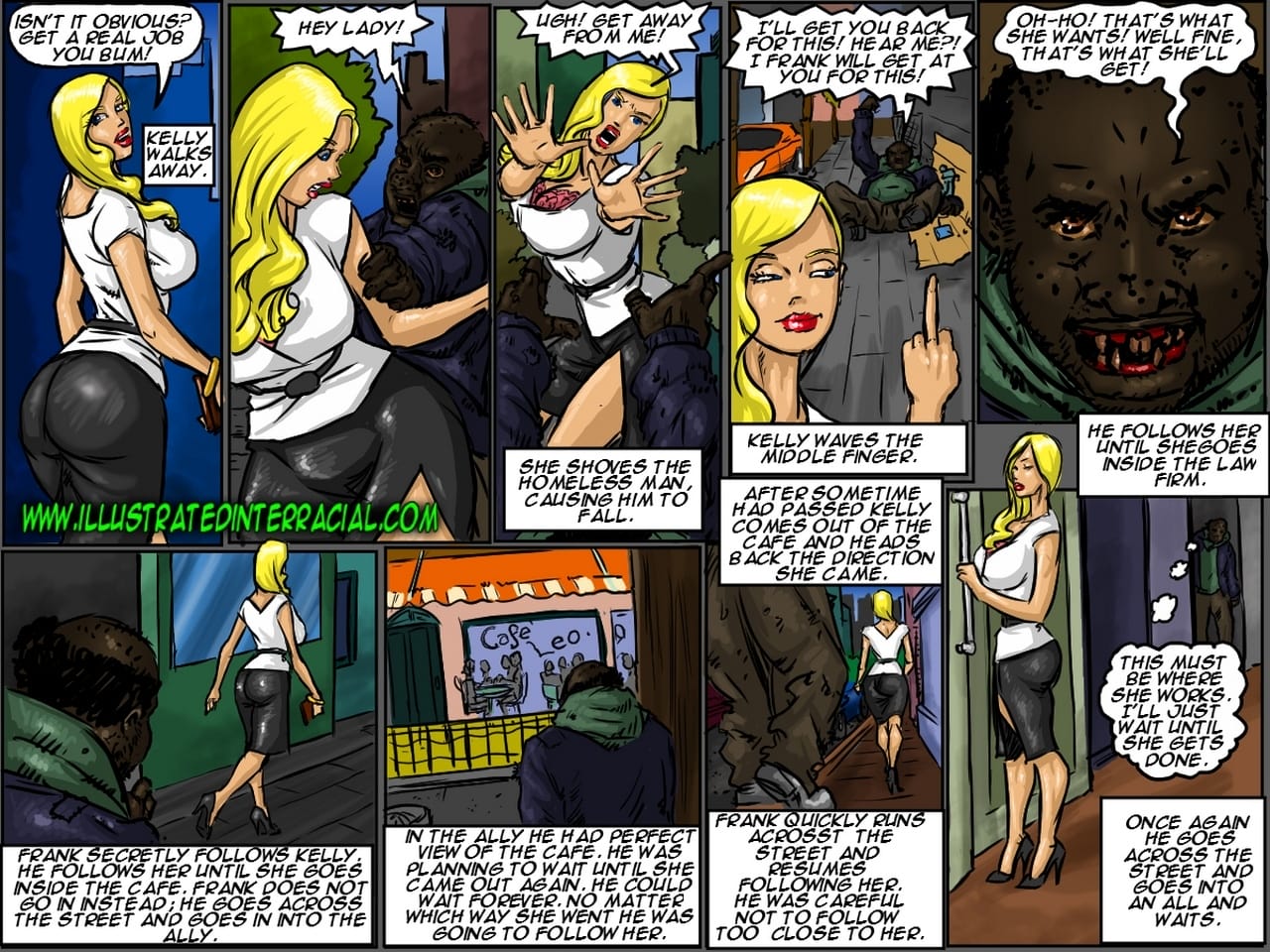The Homeless Man’s New Wife [IllustratedInterracial] 1 . The Homeless Man's New Wife - Chapter 1 [IllustratedInterracial] – page 3