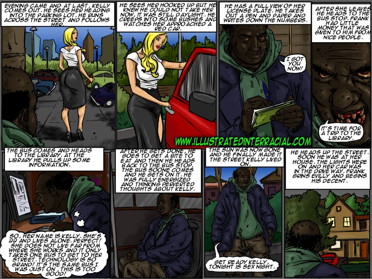 The Homeless Man’s New Wife [IllustratedInterracial] 1 . The Homeless Man's New Wife - Chapter 1 [IllustratedInterracial] – page 4