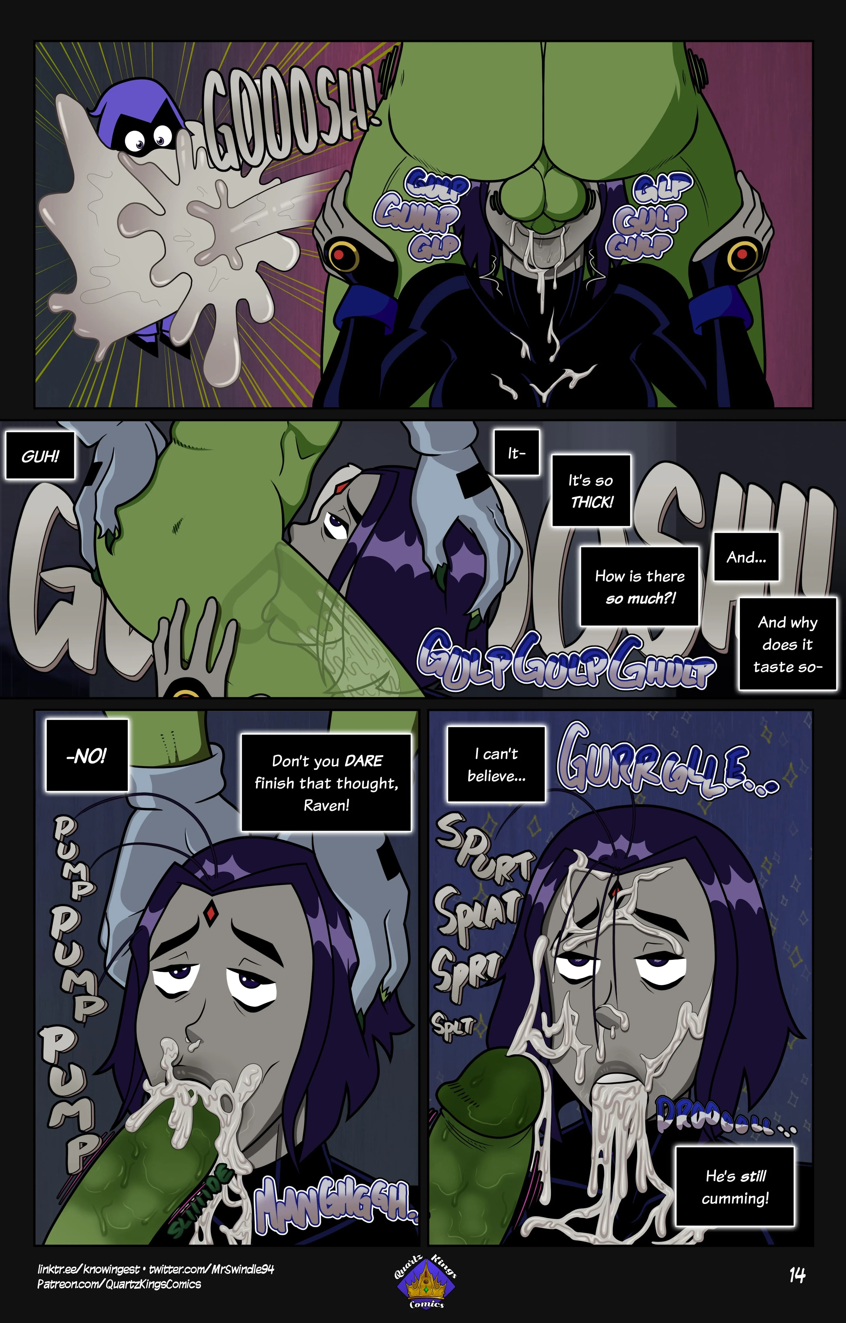 Primal Urges (Teen Titans) [Quartz Kings Comics] 1 . Primal Urges - Chapter 1 (Teen Titans) [Quartz Kings Comics] – page 15