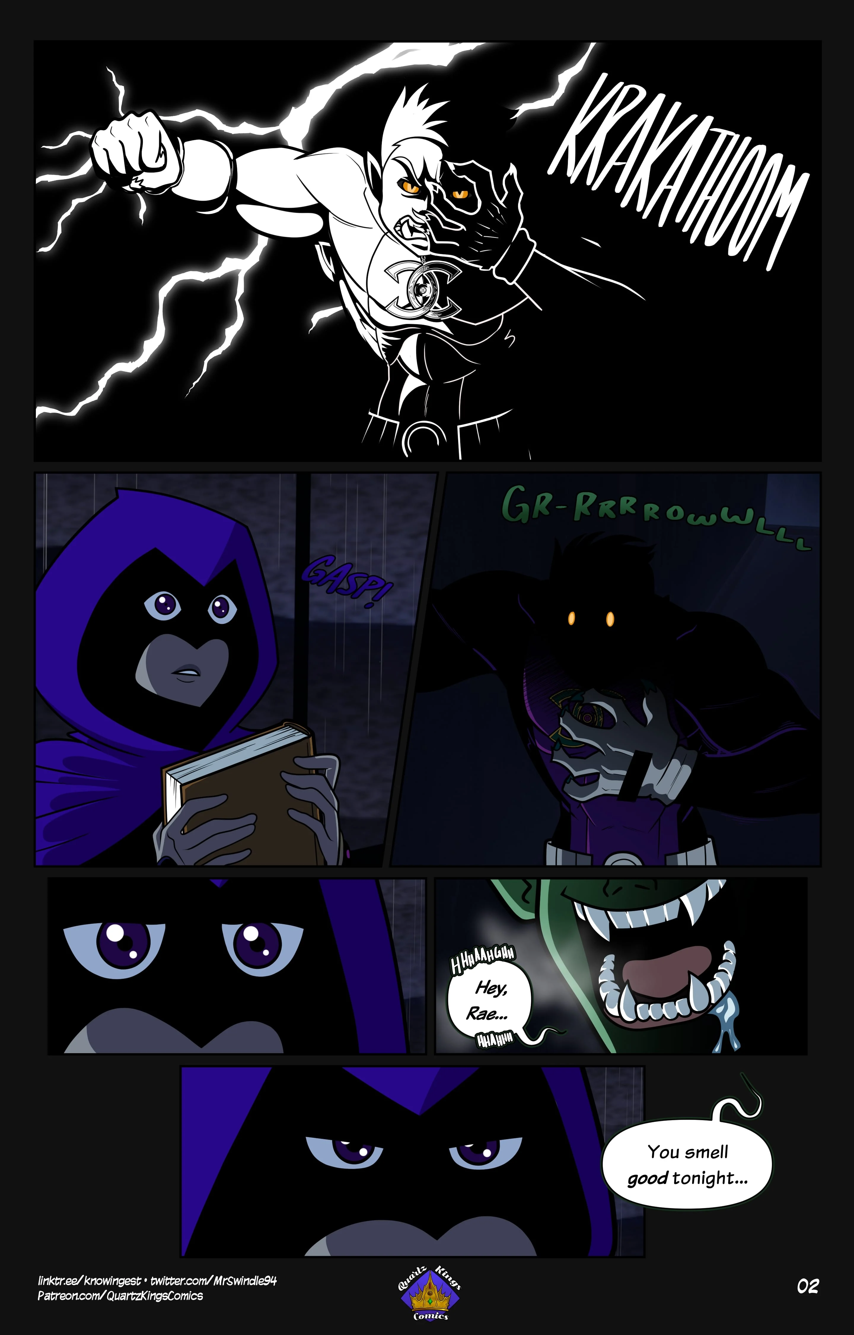 Primal Urges (Teen Titans) [Quartz Kings Comics] 1 . Primal Urges - Chapter 1 (Teen Titans) [Quartz Kings Comics] – page 3