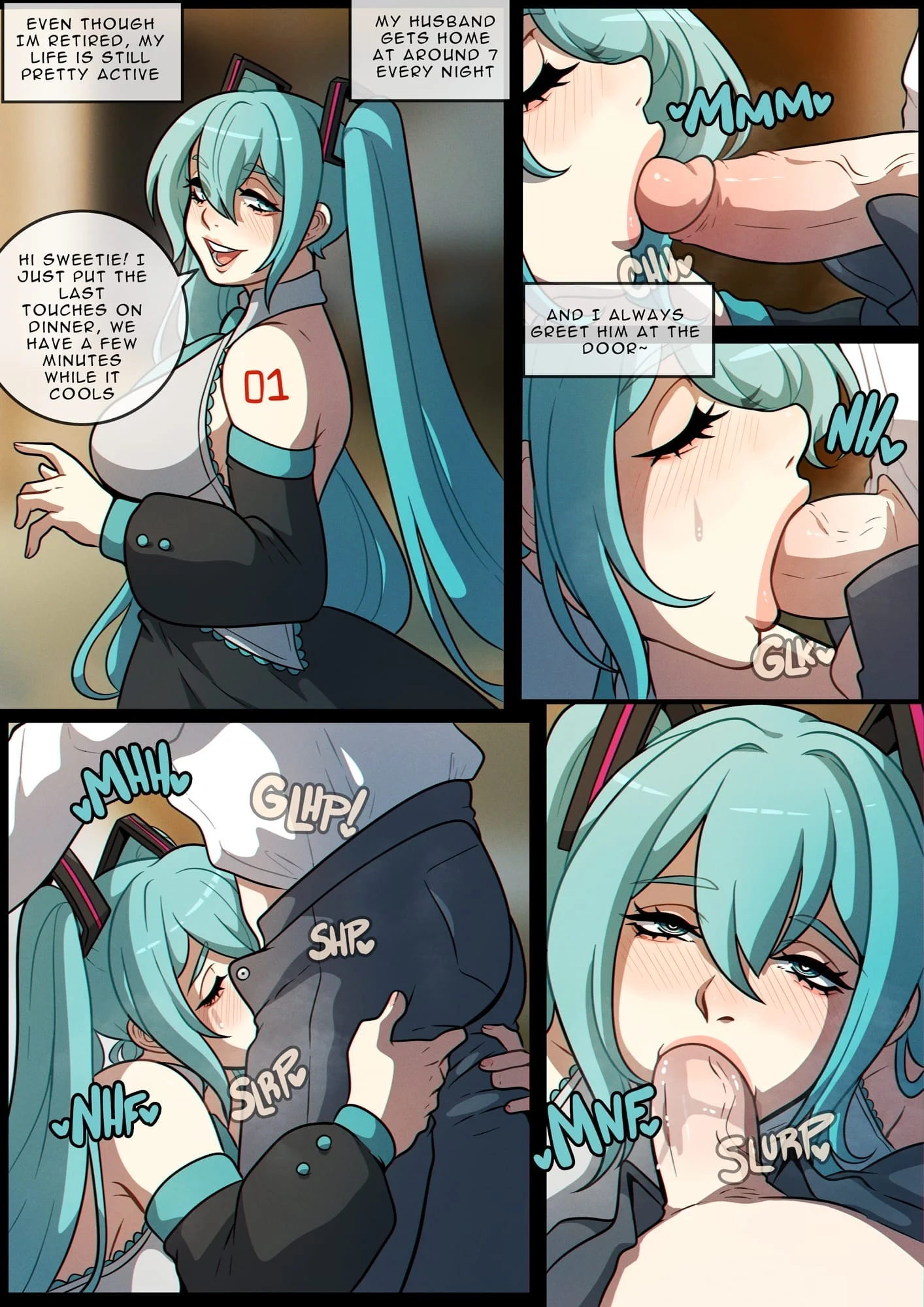 Domestic Diva (Vocaloid) [Kinkymation] 1 . Domestic Diva - Chapter 1 (Vocaloid) [Kinkymation] – page 3