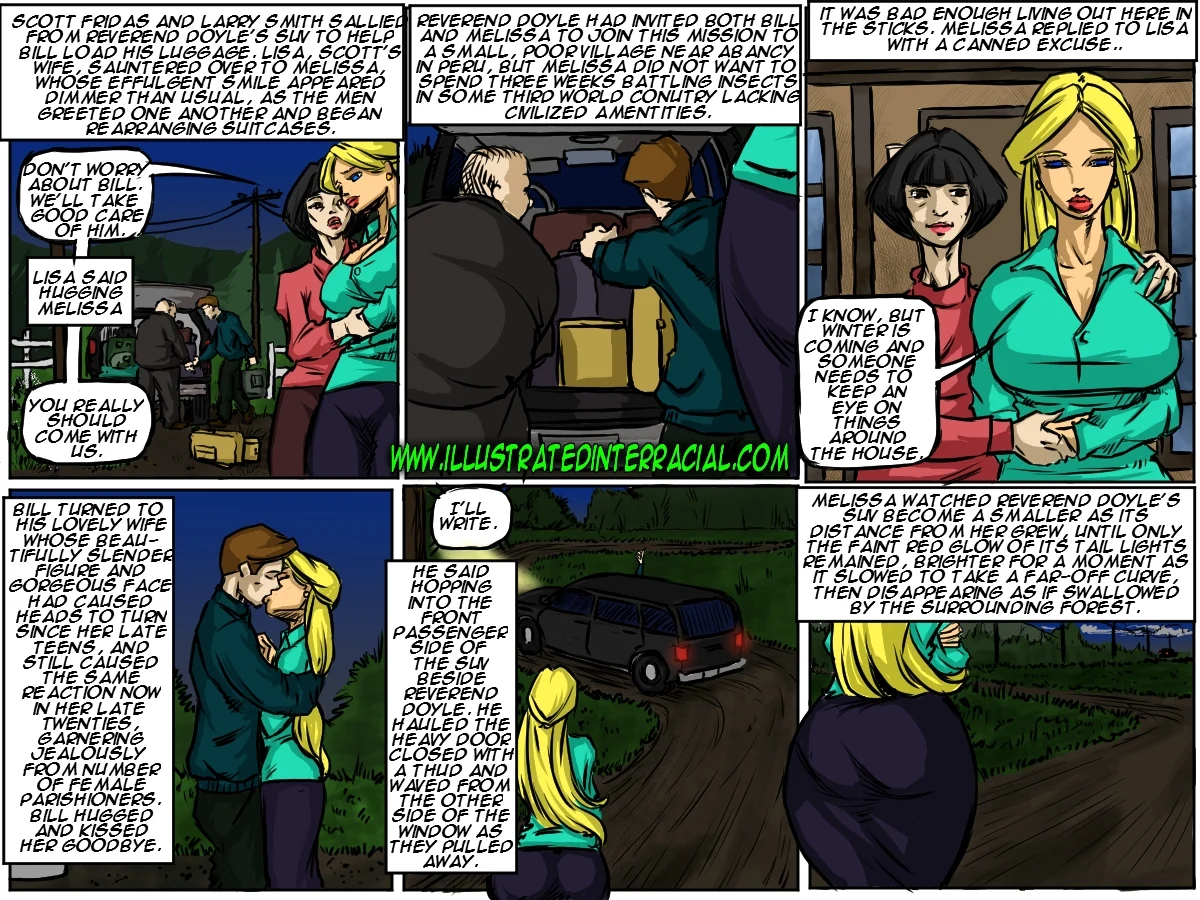 The New Parishioner [IllustratedInterracial] 1 . The New Parishioner - Chapter 1 [IllustratedInterracial] – page 5