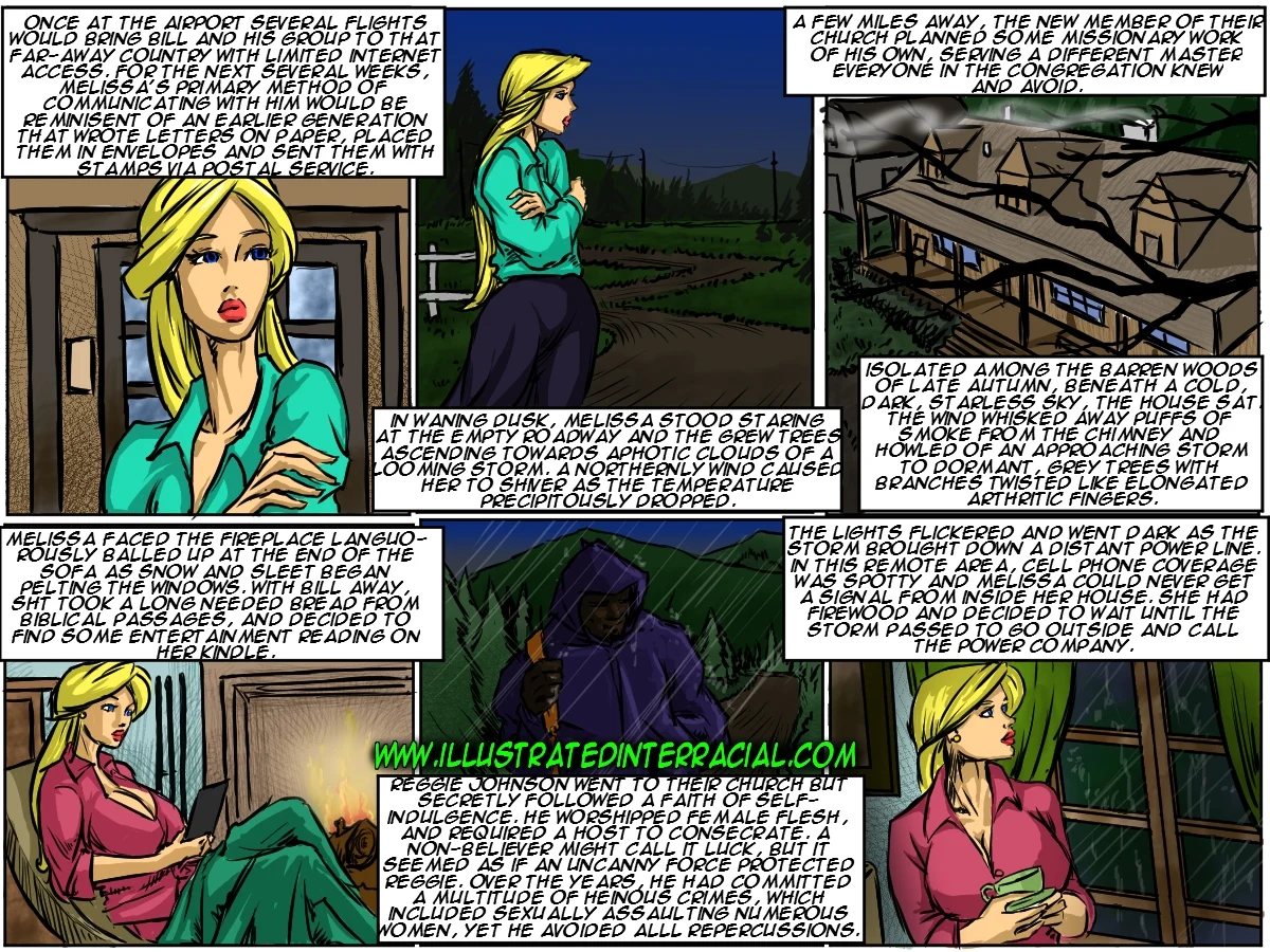 The New Parishioner [IllustratedInterracial] 1 . The New Parishioner - Chapter 1 [IllustratedInterracial] – page 6