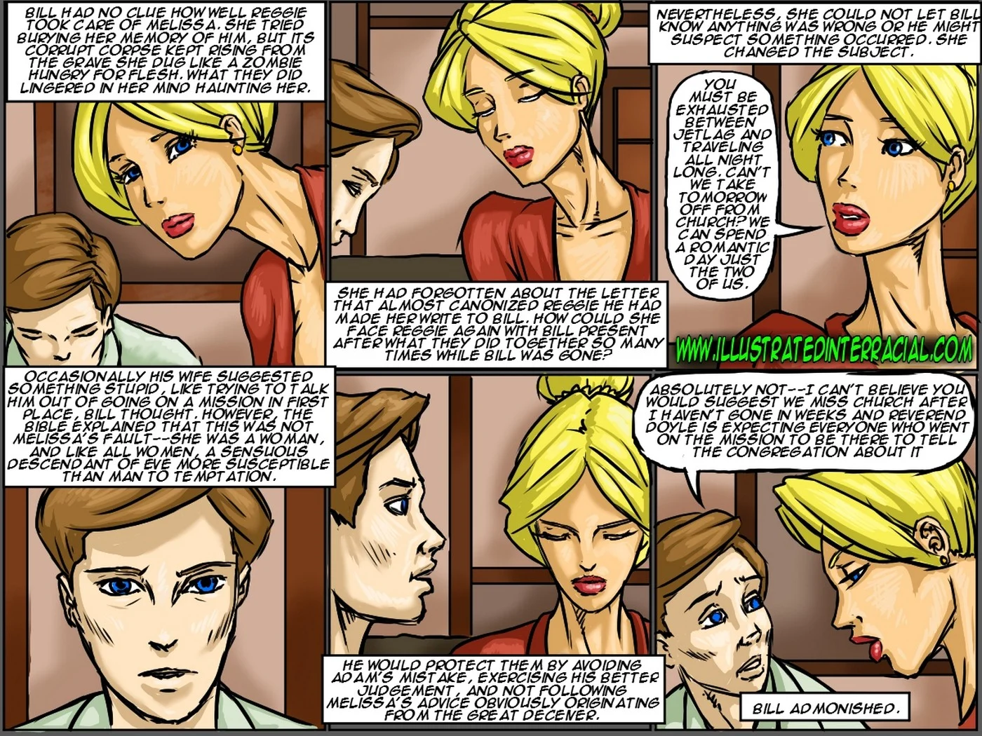 The New Parishioner [IllustratedInterracial] 1 . The New Parishioner - Chapter 1 [IllustratedInterracial] – page 69